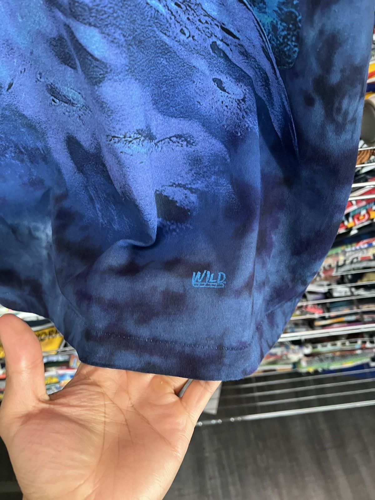 Habitat 90s Universe Planets Solar System Single Stitch Tie Dye Tee Size US M / EU 48-50 / 2 - 2 Thumbnail