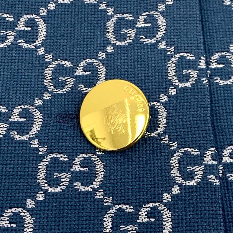 Gucci Gucci Blue logo jacquard full-print wool casual skirt 2503 Size 26" / US 2 / IT 38 - 5 Thumbnail
