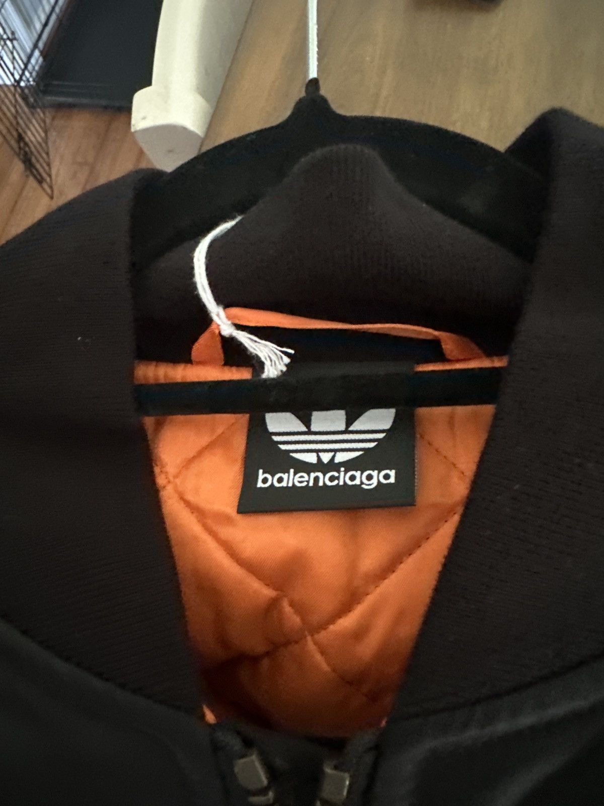 Balenciaga Balenciaga X Adidas Striped Bomber Size US XS / EU 42 / 0 - 10 Thumbnail