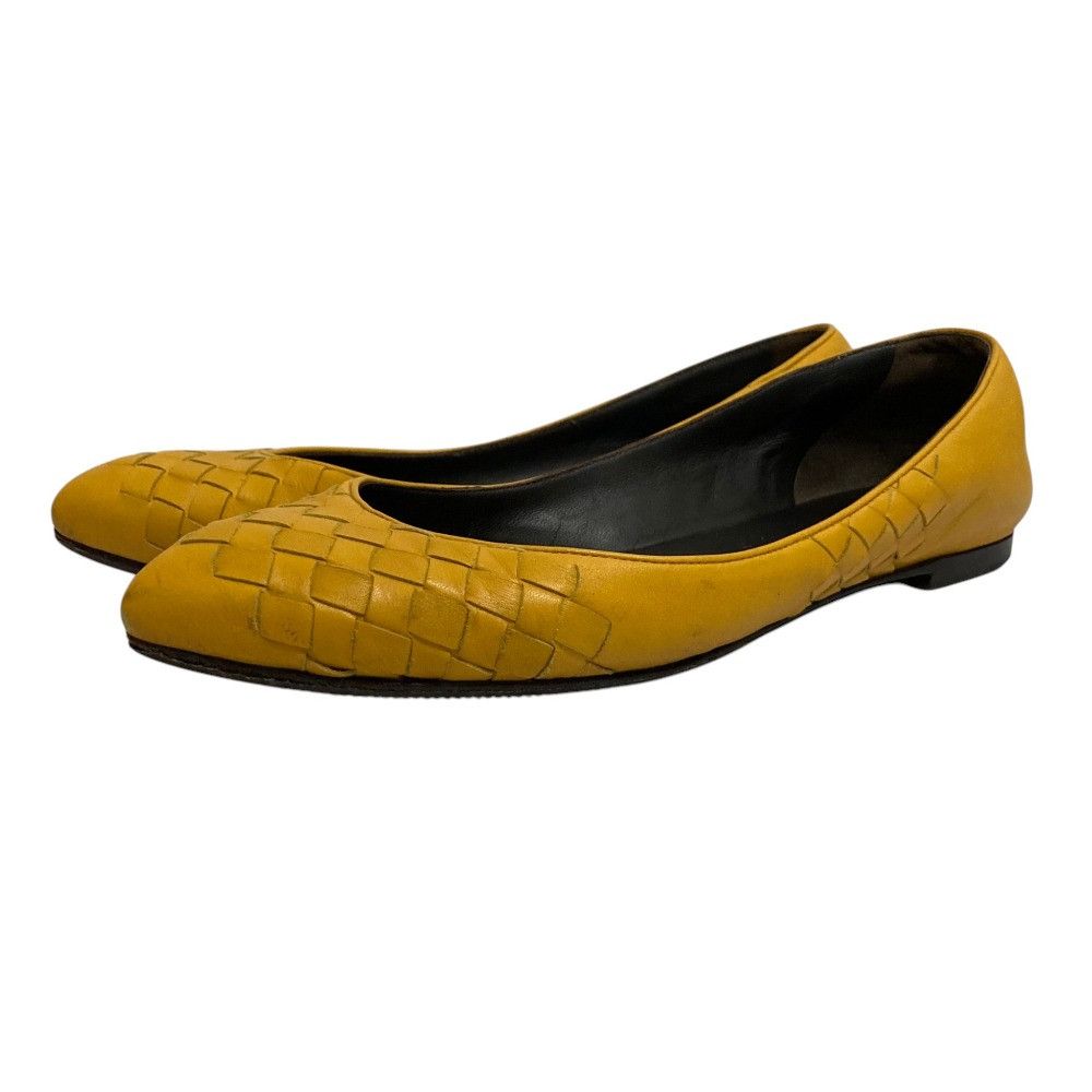 Bottega Veneta Bottega Veneta Bottega Veneta Intrecciato Leather Flats Leather Shoes DUTY FREE for USA Size ONE SIZE - 1 Thumbnail