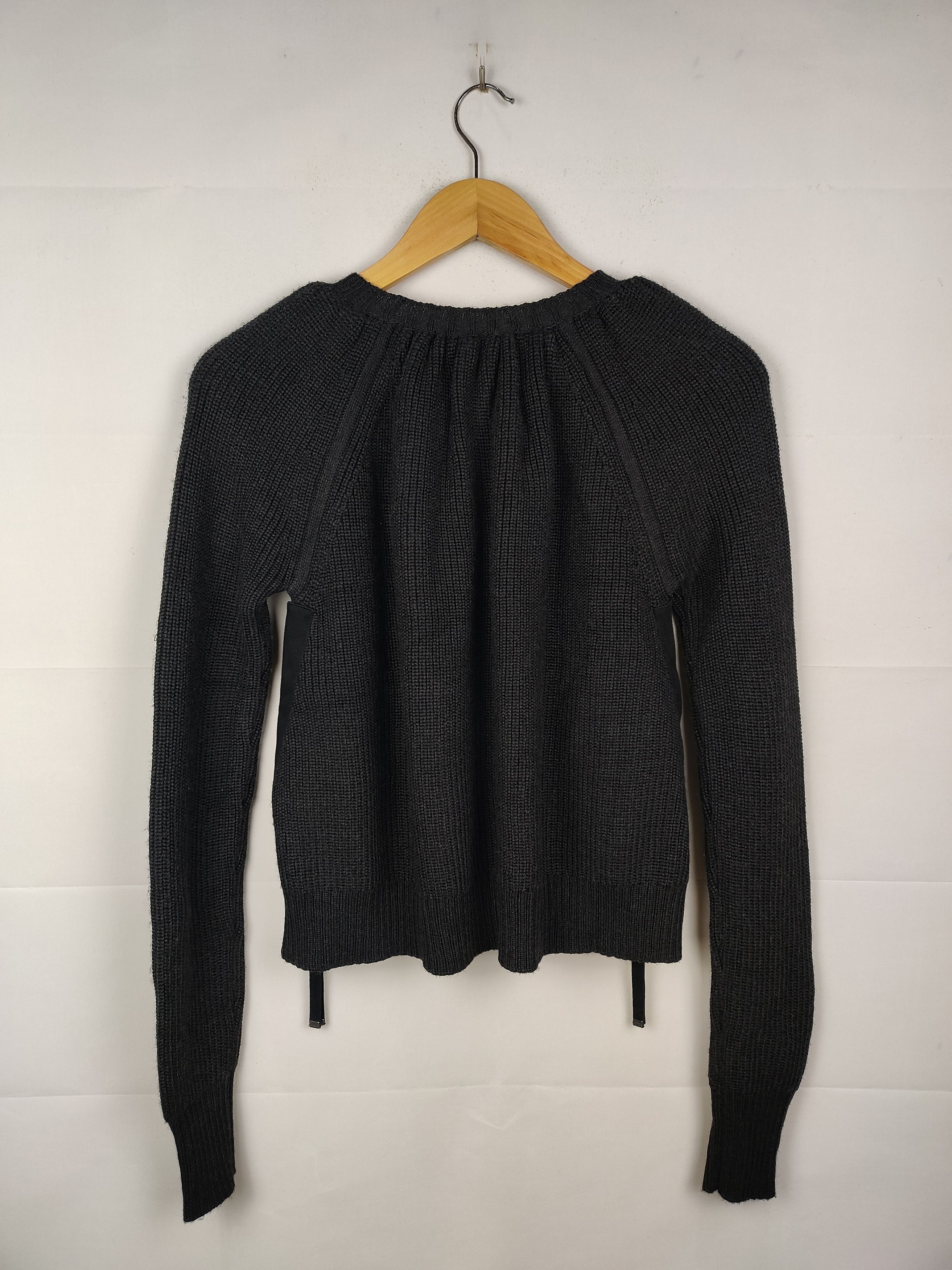 Diesel Black Gold Diesel Black Gold knit sweater with side zippers Size XS / US 0-2 / IT 36-38 - 6 Thumbnail