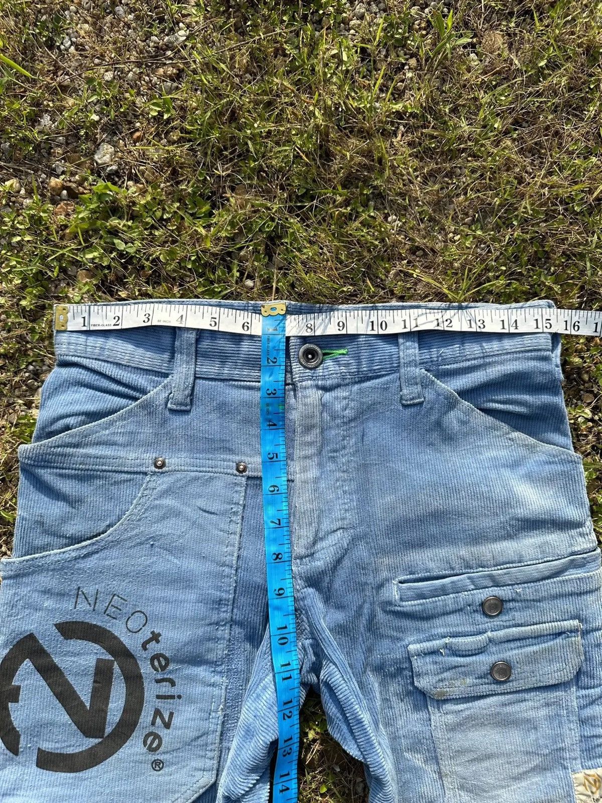 If Six Was Nine CRAZY!🔥🔥 NEOTERIZE Multipocket N.T.R.Z. Corduroy Pants W30 Size US 30 / EU 46 - 10 Thumbnail