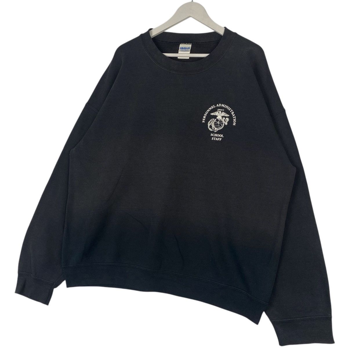 Designer × Vintage Vintage Gildan Printed Crewneck Sweatshirt Black Pullover XL Size US XL / EU 56 / 4 - 3 Thumbnail
