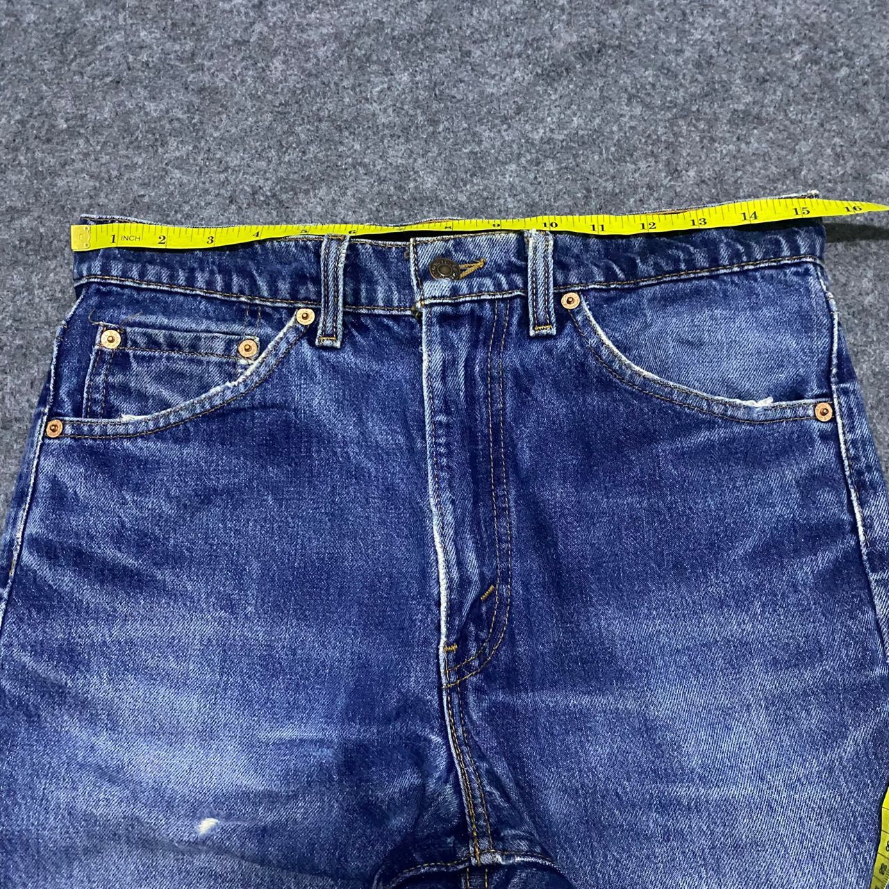 Levi's 💥Flare💥Vintage Levis 501 Distressed denim Size US 30 / EU 46 - 3 Thumbnail