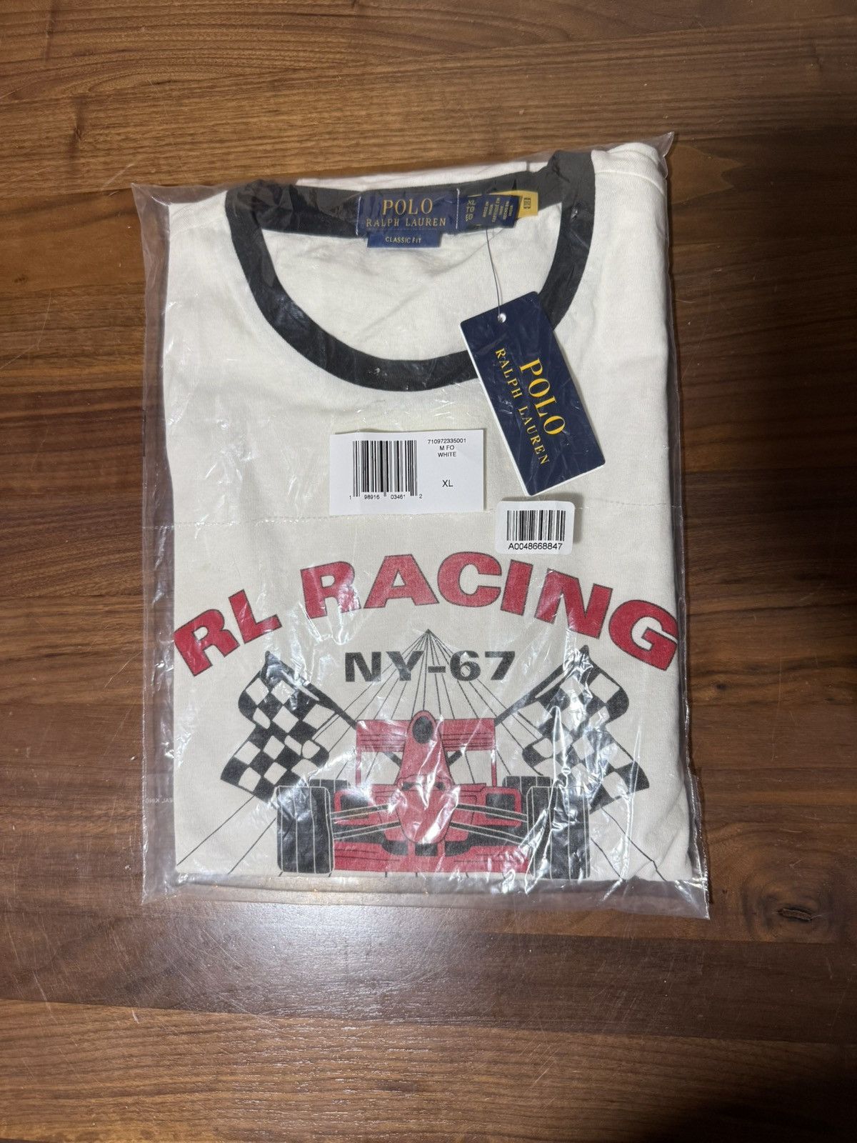 Polo Ralph Lauren Polo Ralph Lauren Classic Fit Jersey Graphic T-Shirt Racing Size US XL / EU 56 / 4 - 6 Thumbnail