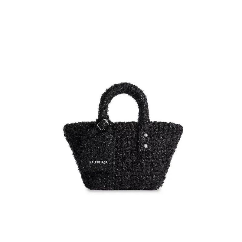 Balenciaga o1bcso1str0125 Size: OS / Bistro XXS Basket Sparkling Bag Size ONE SIZE - 1 Thumbnail