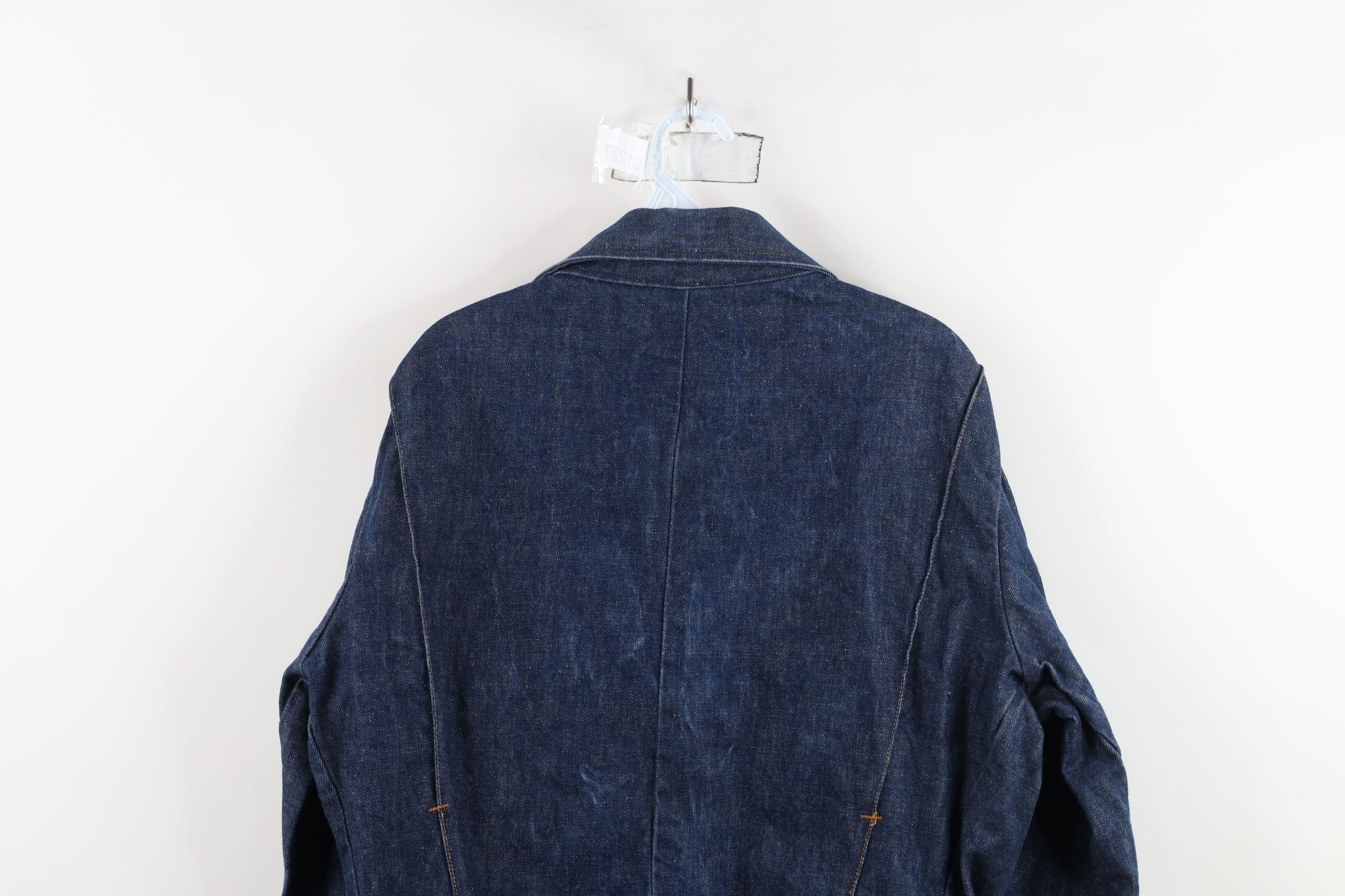 Vintage Vintage 60s Streetwear Buckle Denim Jean Trucker Jacket USA Size US XL / EU 56 / 4 - 13 Thumbnail