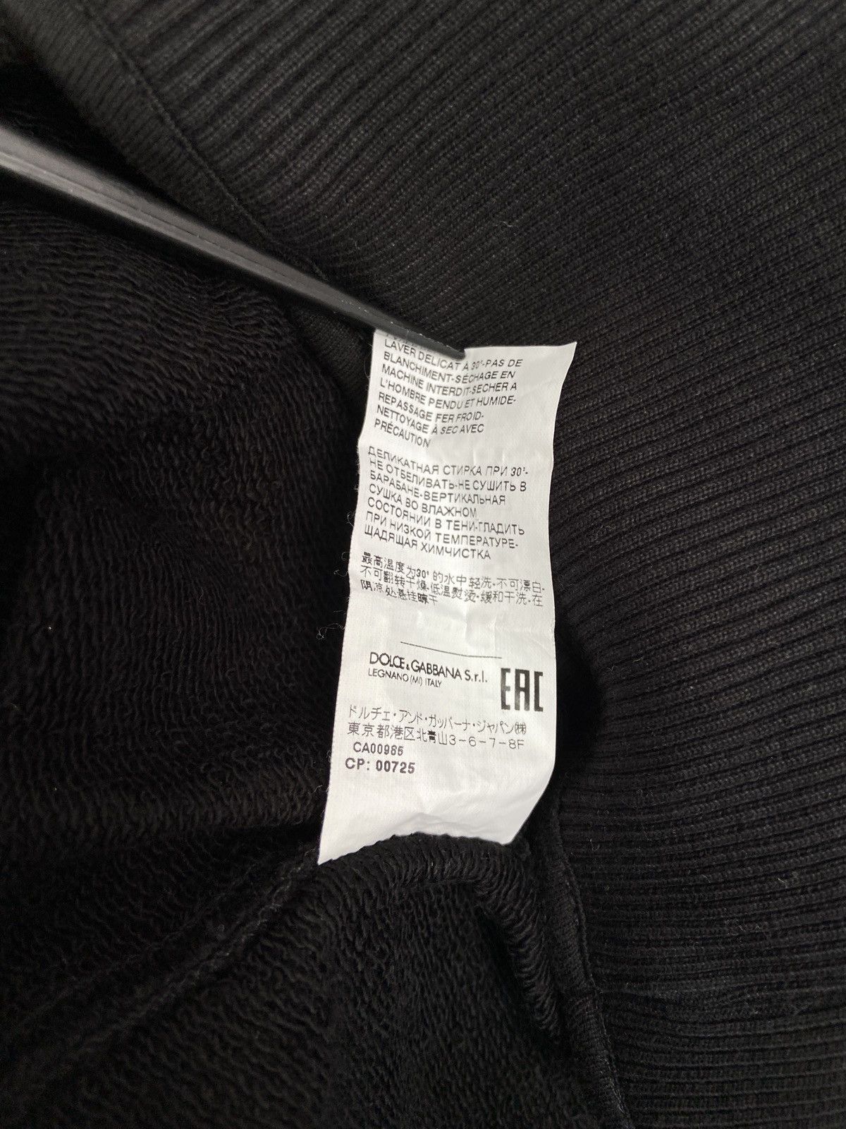 Dolce & Gabbana Dolce & Gabbana Logo Patch Shoulder Sweatshirt Size US S / EU 44-46 / 1 - 8 Thumbnail