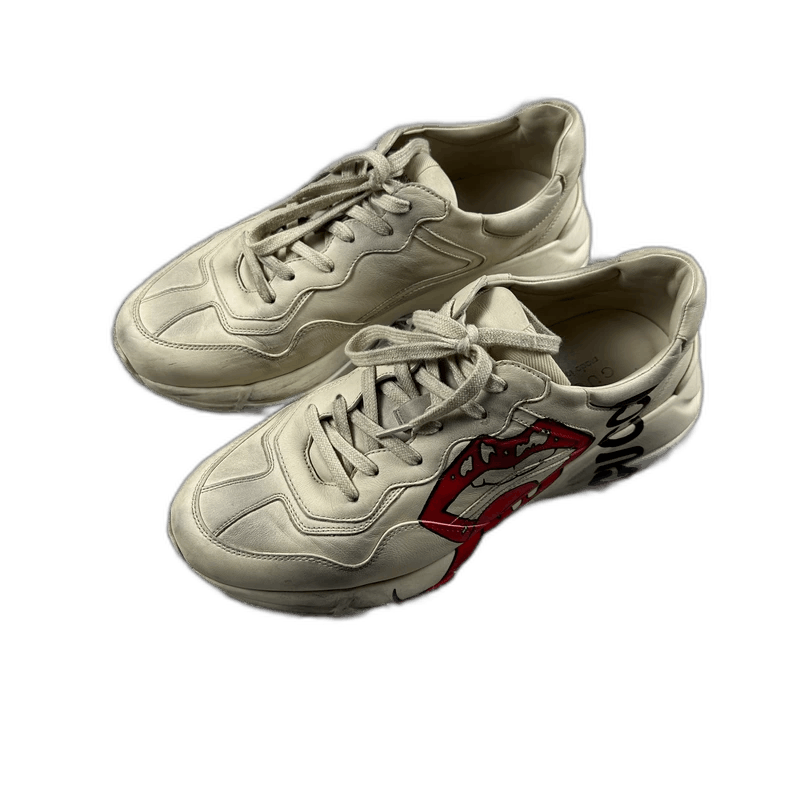 Gucci GUCCI Rhyton Shoes with Lips Print Size US 7.5 / EU 40-41 - 1 Thumbnail