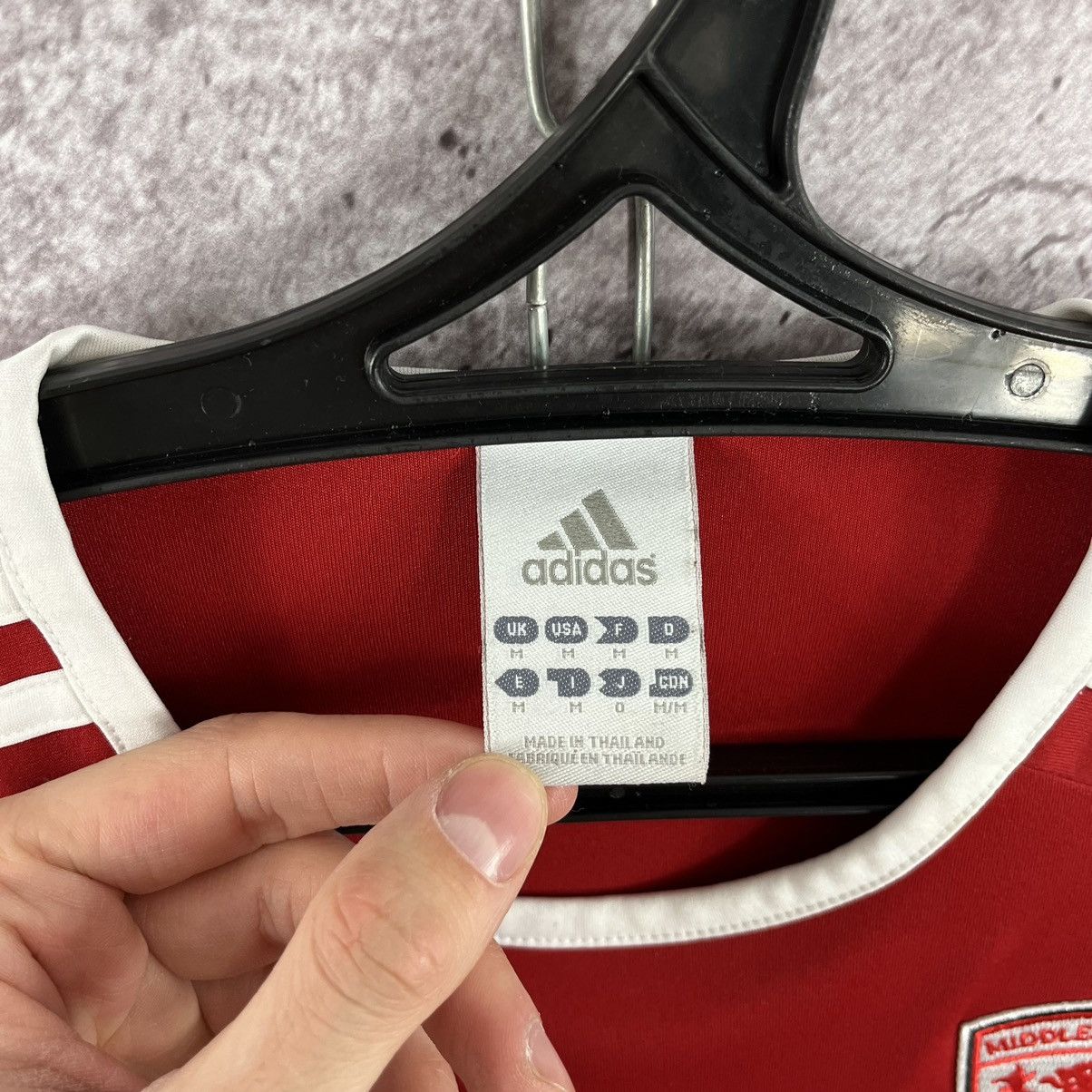 Adidas × Vintage Adidas Middlesbrough 2012/2013 Home Jersey Size M Size US M / EU 48-50 / 2 - 8 Thumbnail