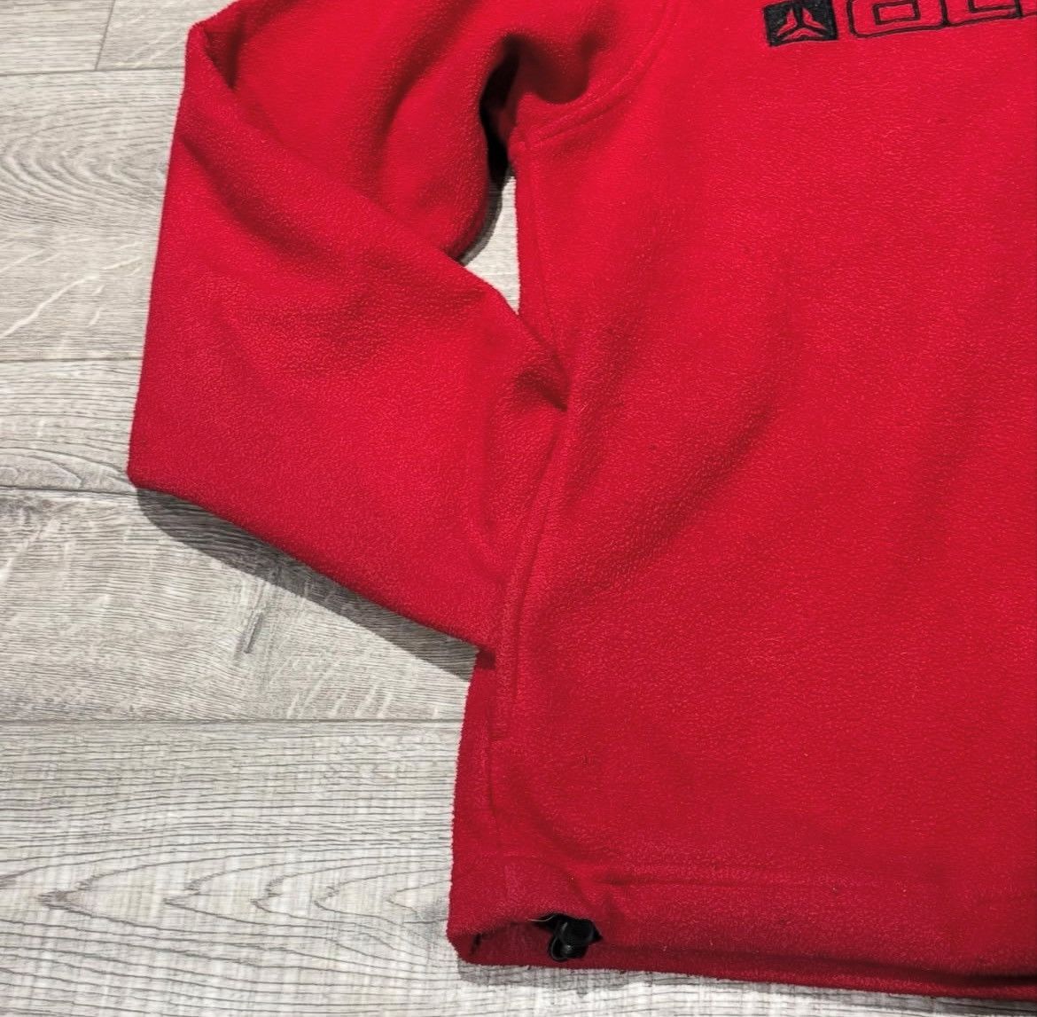 Old Navy Late 2000s Old Navy Cozy Red Y2K Fleece 1/4 Zip Up Sweater Size US M / EU 48-50 / 2 - 5 Thumbnail