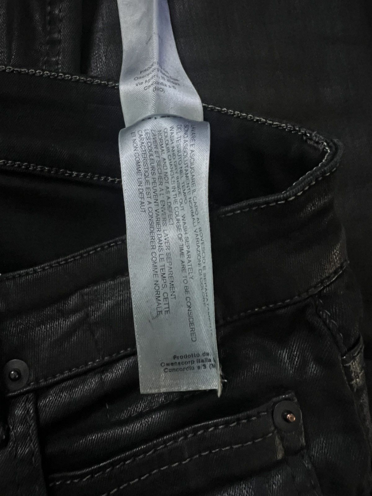 Rick Owens 2018 Black Wax Detroit jeans Size US 28 / EU 44 - 7 Thumbnail