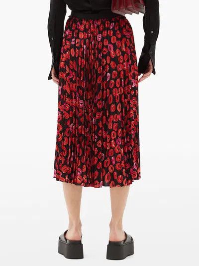 Marni o1y1125 Midi Skirt in Multicolor Size 26" / US 2 / IT 38 - 5 Thumbnail