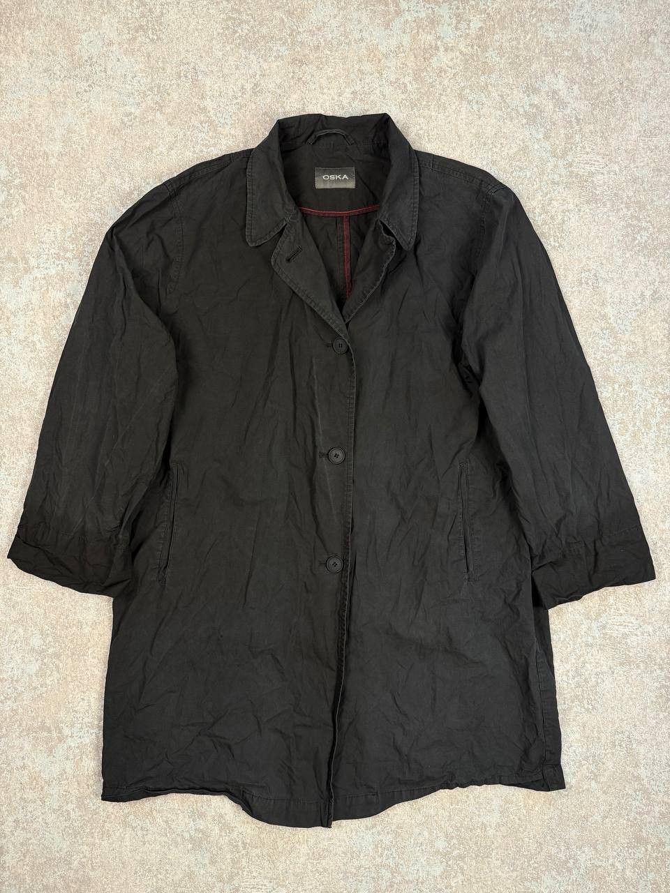 OSKA Oska Rundholz Style Avantgarde Rain Coat Size XS / US 0-2 / IT 36-38 - 1 Thumbnail