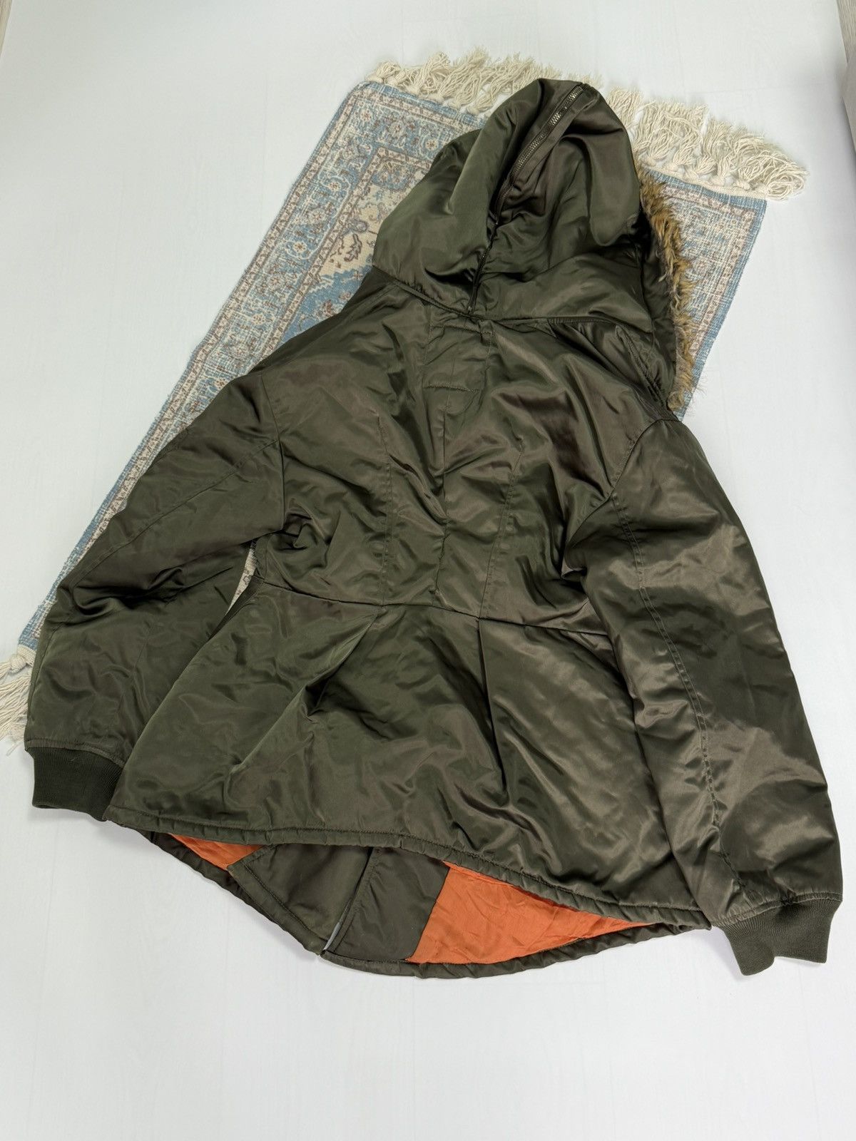 Alexander McQueen Rare Alexander Mcqueen Military Fur Parka Jacket Size US S / EU 44-46 / 1 - 6 Thumbnail