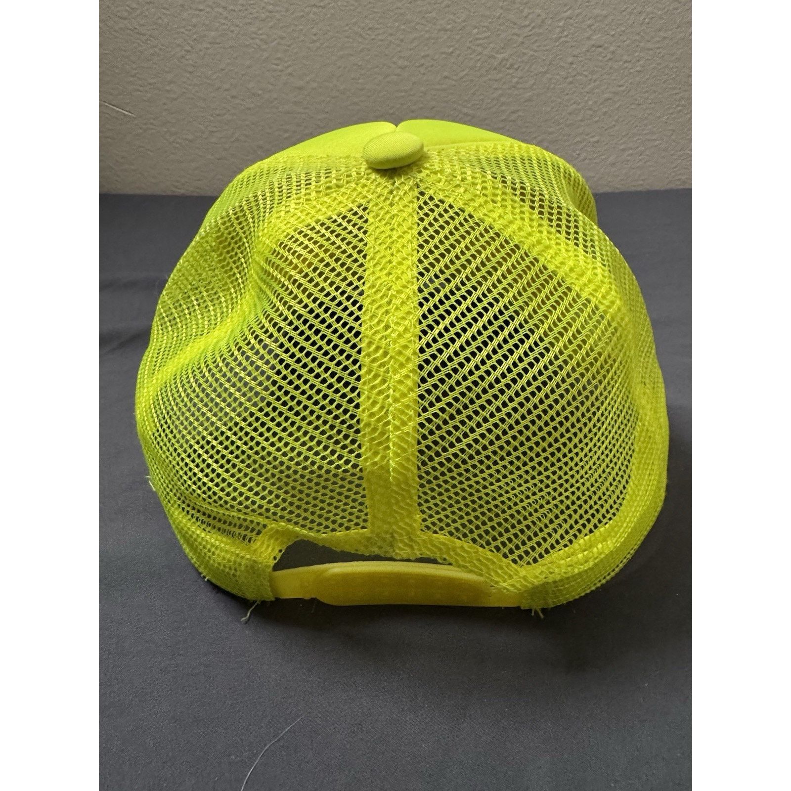 Other Neon Yellow Vintage South Padre Island Fishing Trucker Hat Size ONE SIZE - 3 Thumbnail
