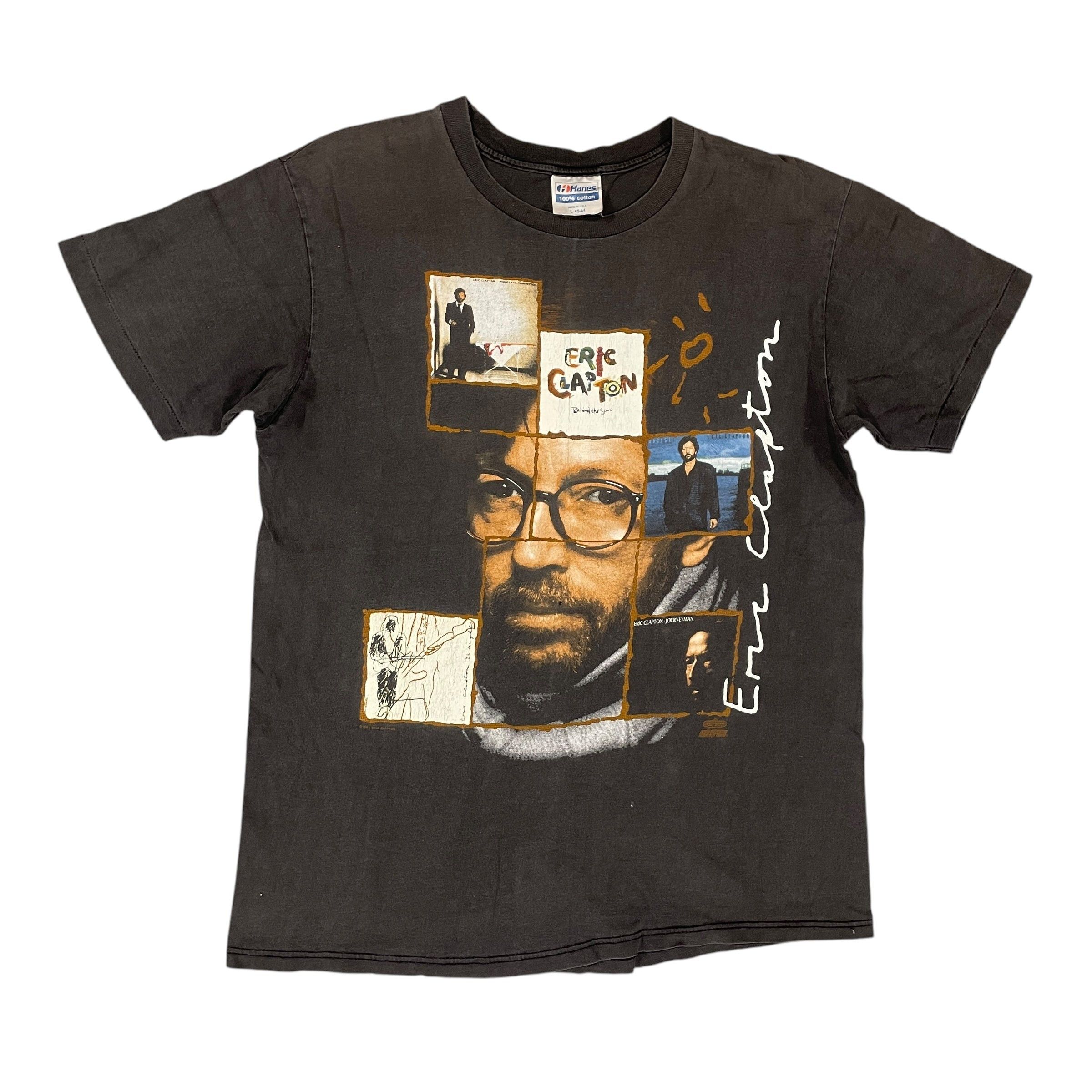 Other 1992 Tour Eric Clapton Vintage 90s Band T-Shirt Made In USA Size US M / EU 48-50 / 2 - 1 Thumbnail