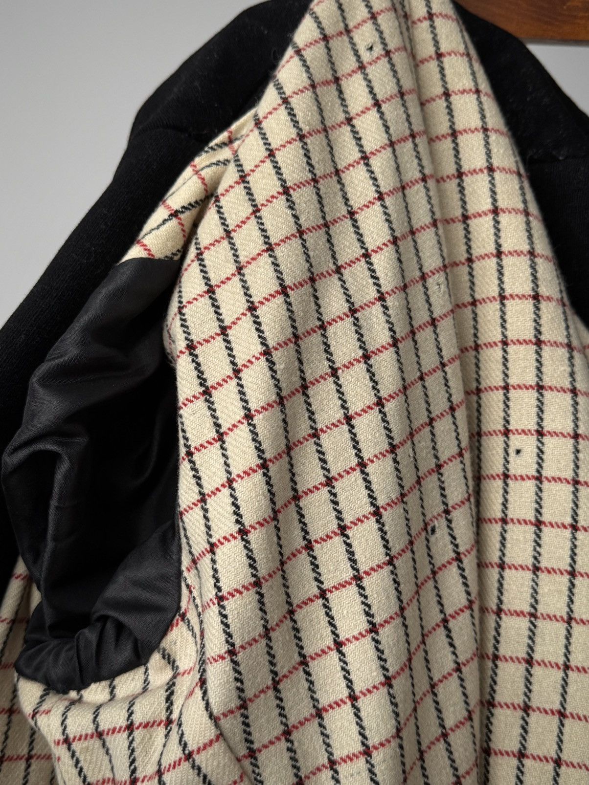 Japanese Brand Antique ≈1920s French Women’s Wool Sack Coat Size S / US 4 / IT 40 - 6 Thumbnail