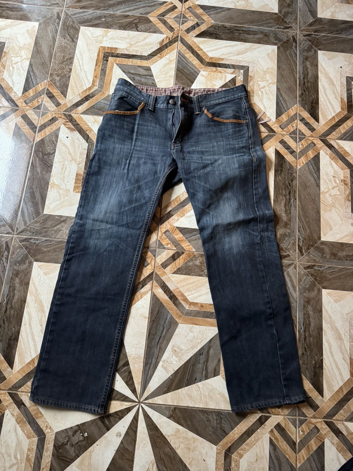 Edwin × Japanese Brand × Vintage Crazy Vintage Y2K Edwin Jeans Japanese Denim Skater Baggy Size US 36 / EU 52 - 1 Thumbnail