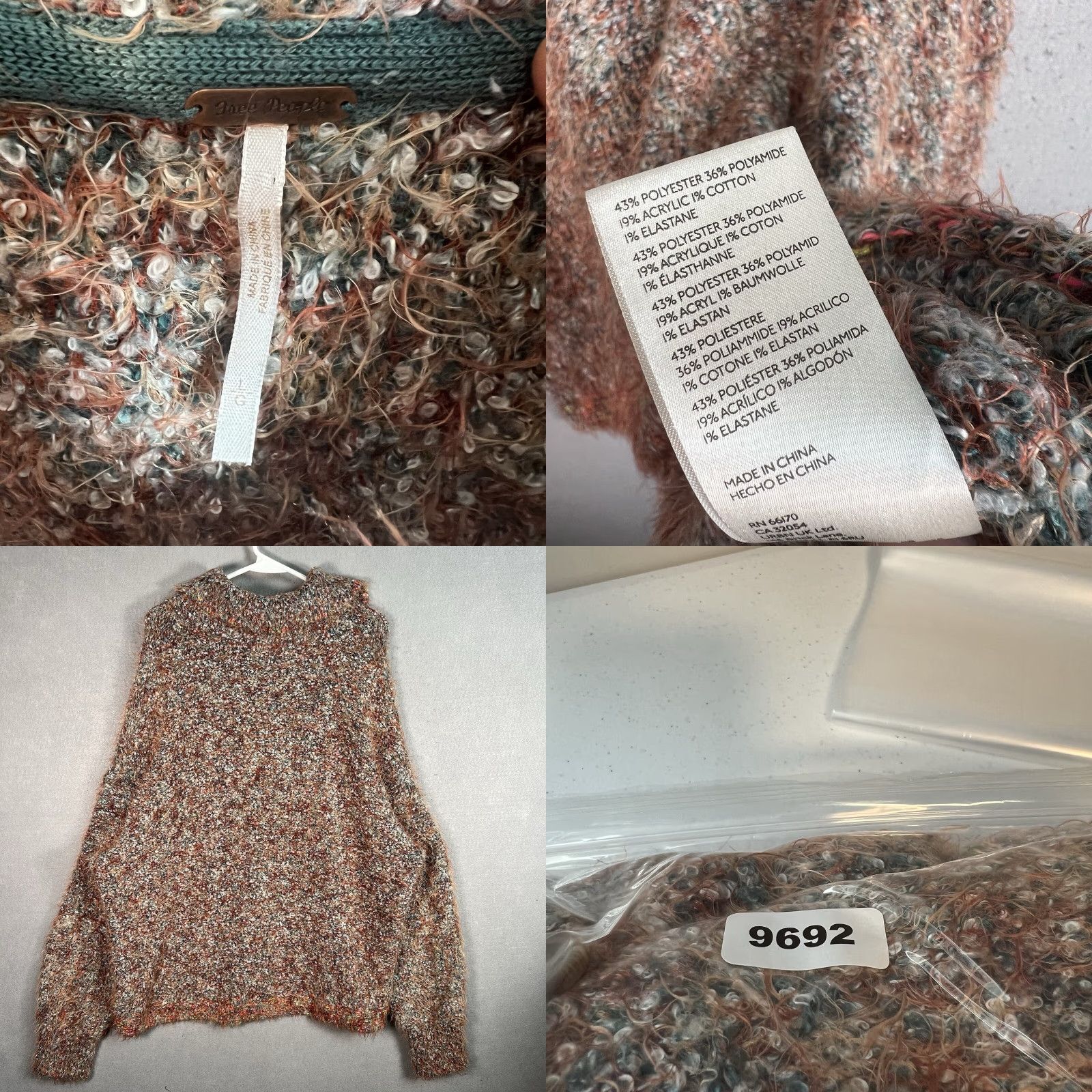 Free People Free People Stellar Pullover Sweater Size Large Slouchy Oversized Lagenlook Cozy Size L / US 10 / IT 46 - 8 Thumbnail