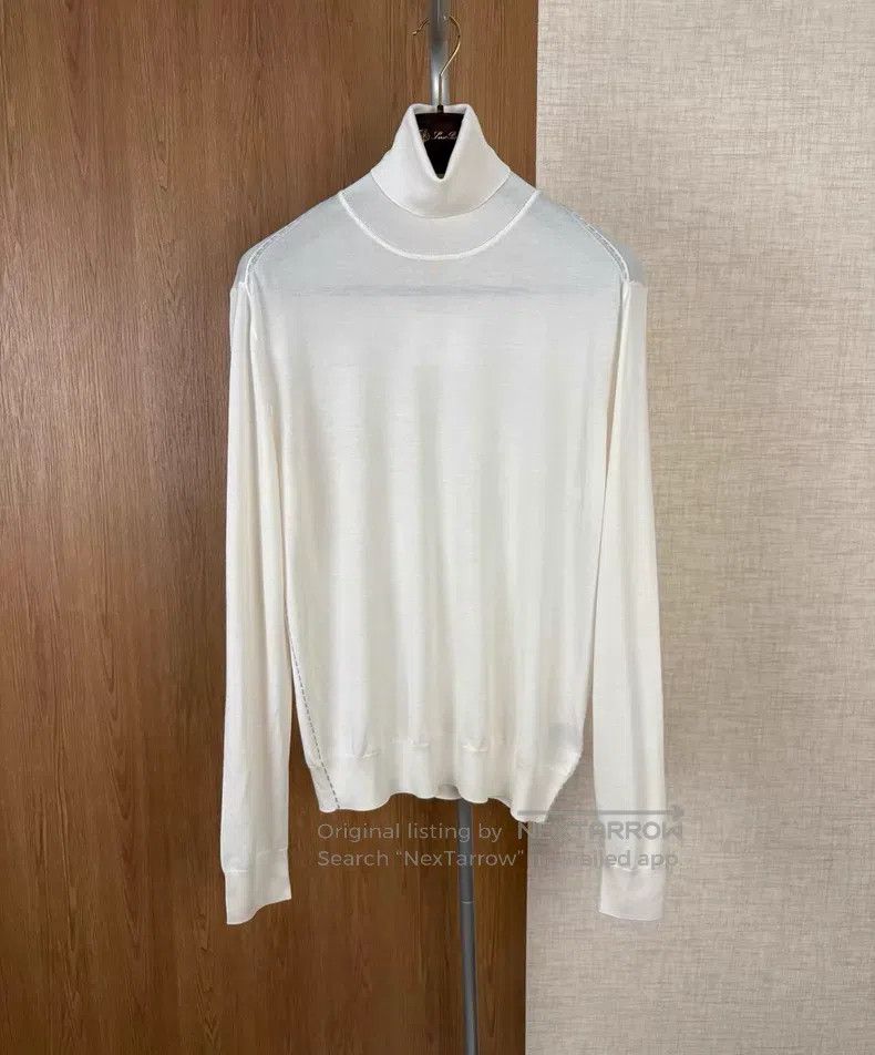 Hermes Hermes Lightweight High Neck Cashmere Underwear Size US L / EU 52-54 / 3 - 1 Thumbnail
