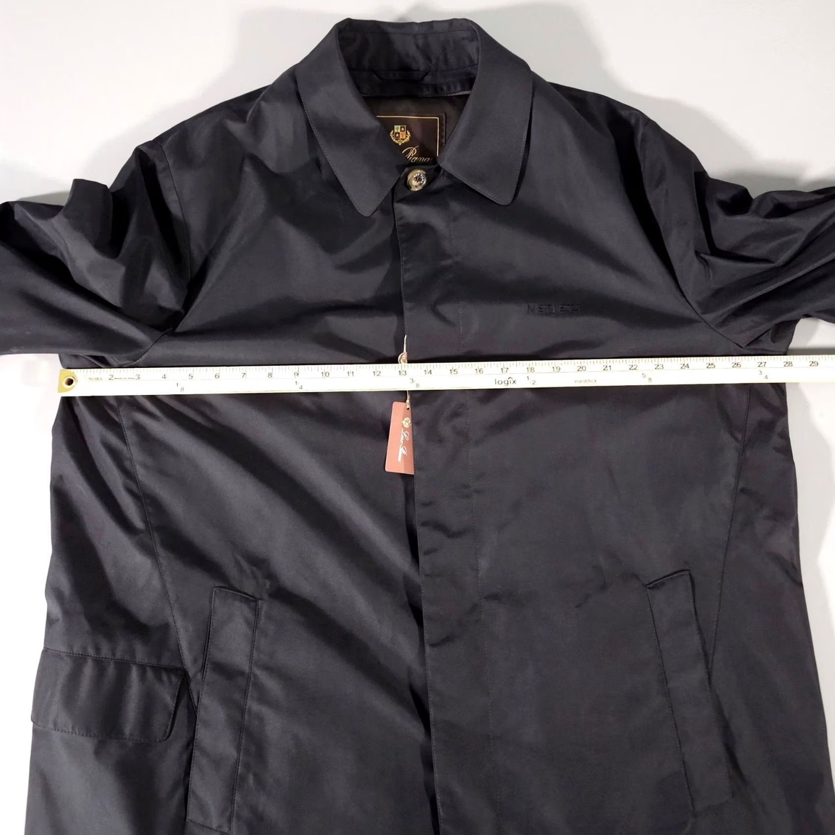Loro Piana Loro Piana Storm System Jacket Mens XXXL Black Twenty K Rain Wind Coat NEW NWT Size US XXL / EU 58 / 5 - 7 Thumbnail