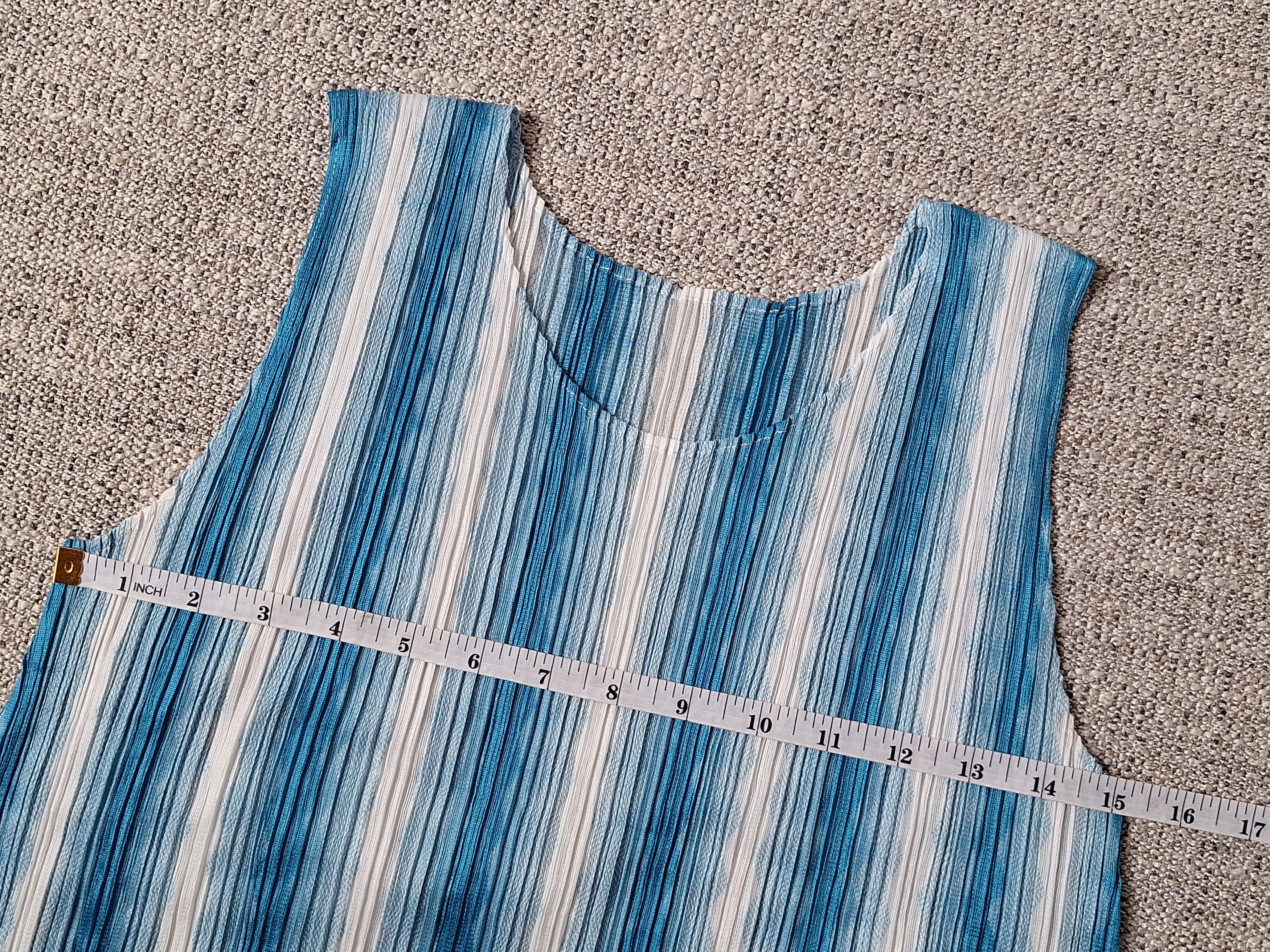Pleats Please Issey Miyake ISSEY MIYAKE / PLEATS PLEASE - Pleated Sleeve Dress Size S / US 4 / IT 40 - 6 Thumbnail