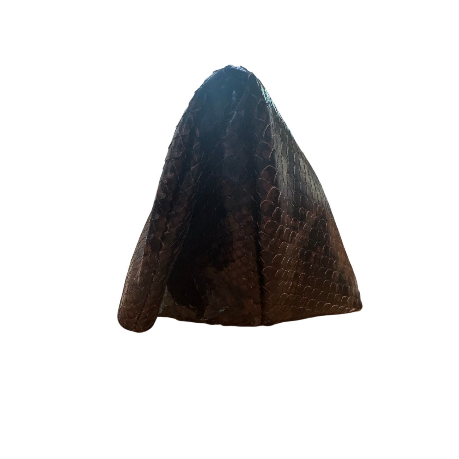 Michael Kors Michael Kors Collection Python-Embossed Leather Clutch Size ONE SIZE - 7 Thumbnail