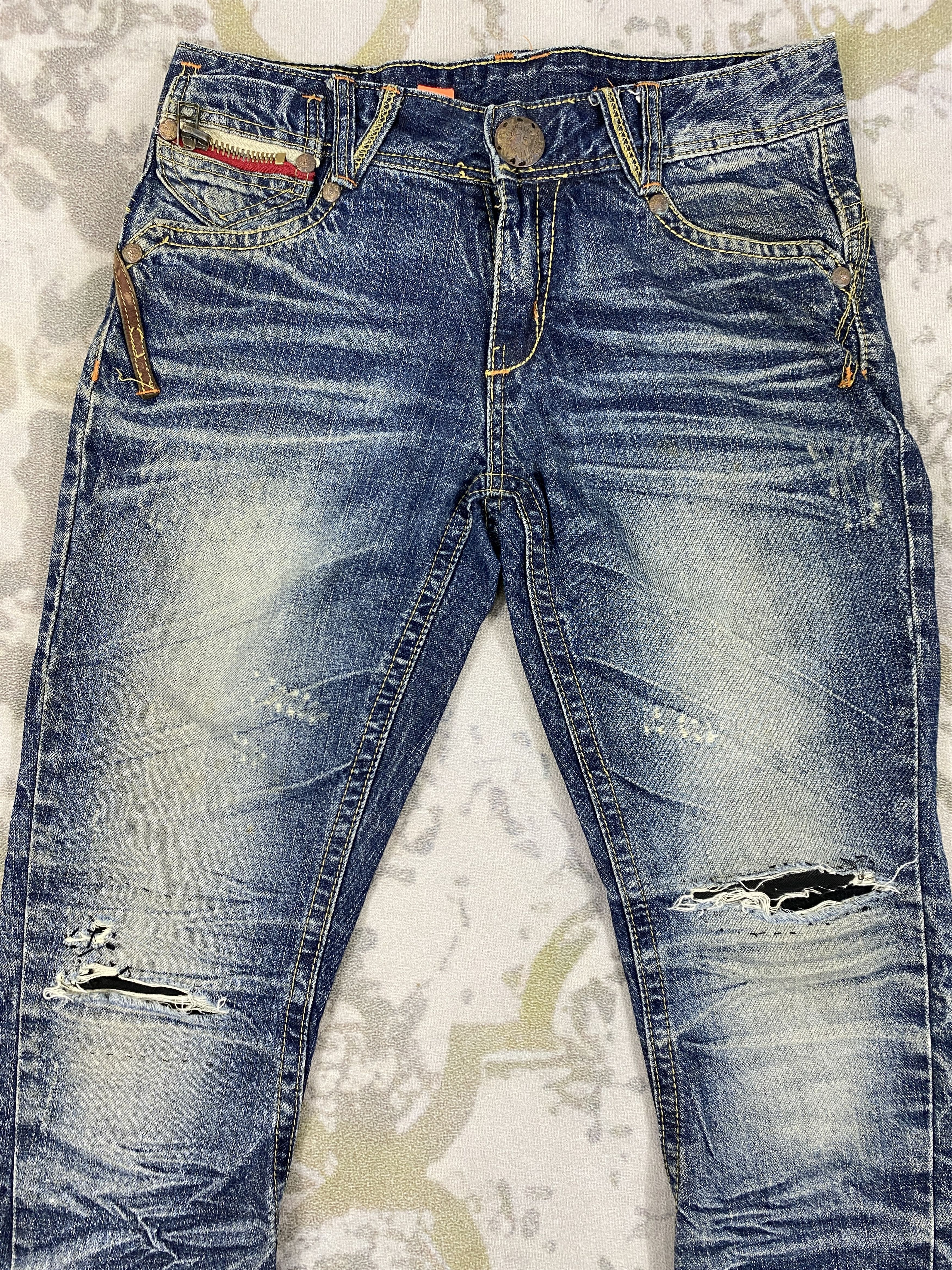 Hysteric Glamour Rare Vintage Low Rise Flare Jeans 31x30.5- JN3645 Size US 31 - 3 Thumbnail