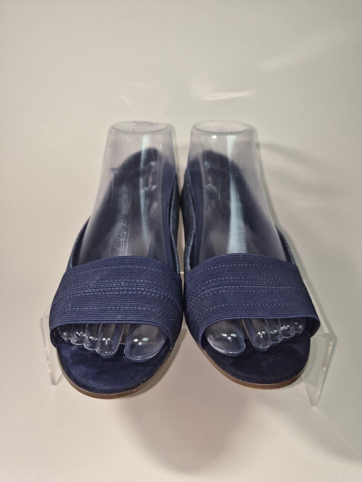 Other COACH AND FOUR Sz.6.5 Blue Wedged Canva Tweed Vintage Luxury Size US 9.5 / IT 39.5 - 4 Thumbnail