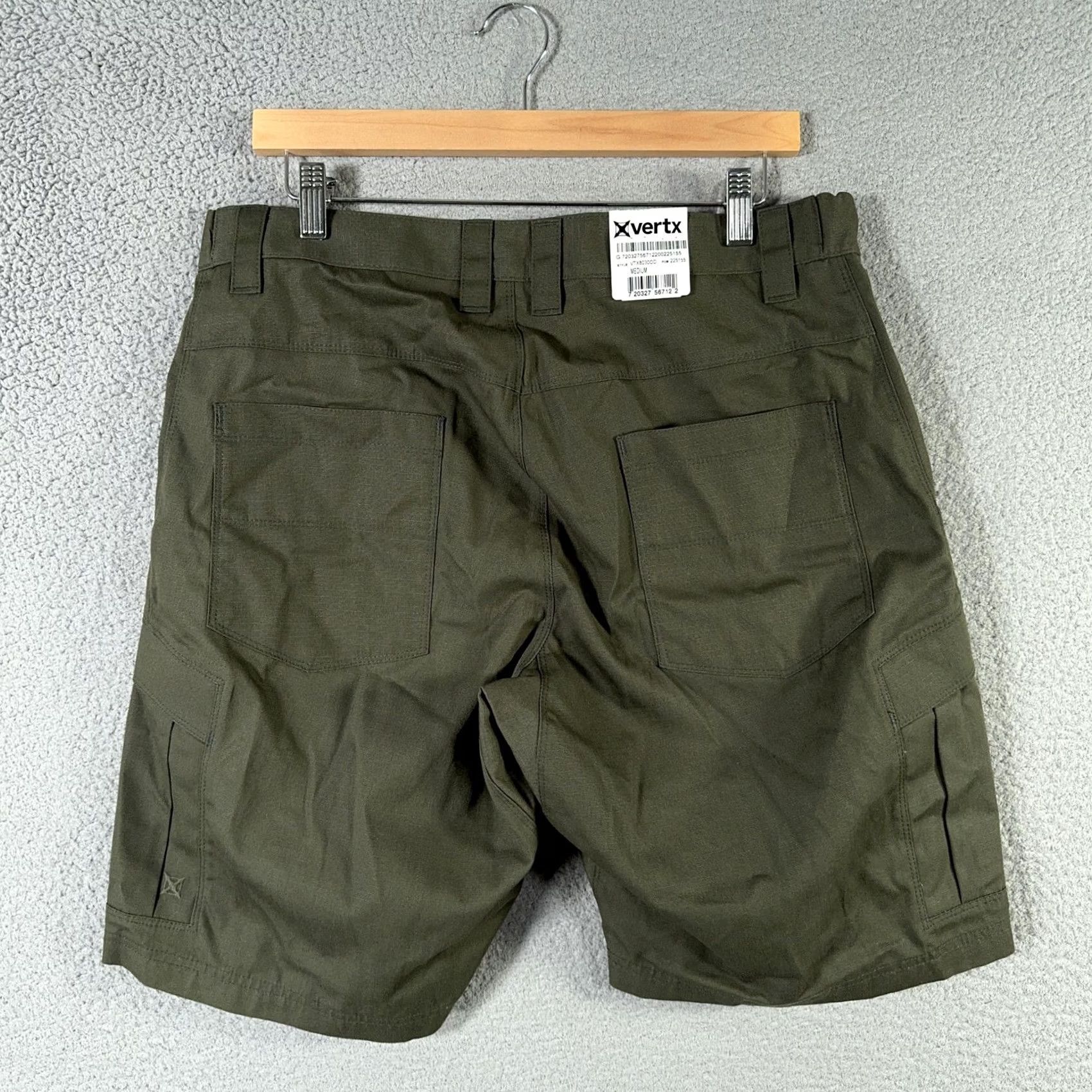 Vintage Vertx Cargo Shorts Mens Medium Green Tactical Ripstop Utility Outdoor VTX8030OD Size US 31 - 7 Thumbnail