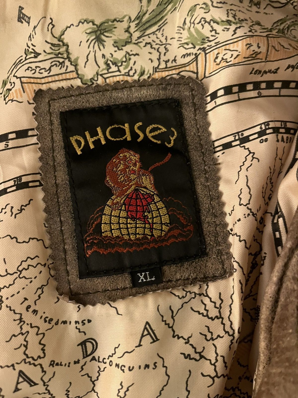 Phase 3 × Vintage Vintage Phase 3 Leather Bomber Size US XL / EU 56 / 4 - 4 Thumbnail