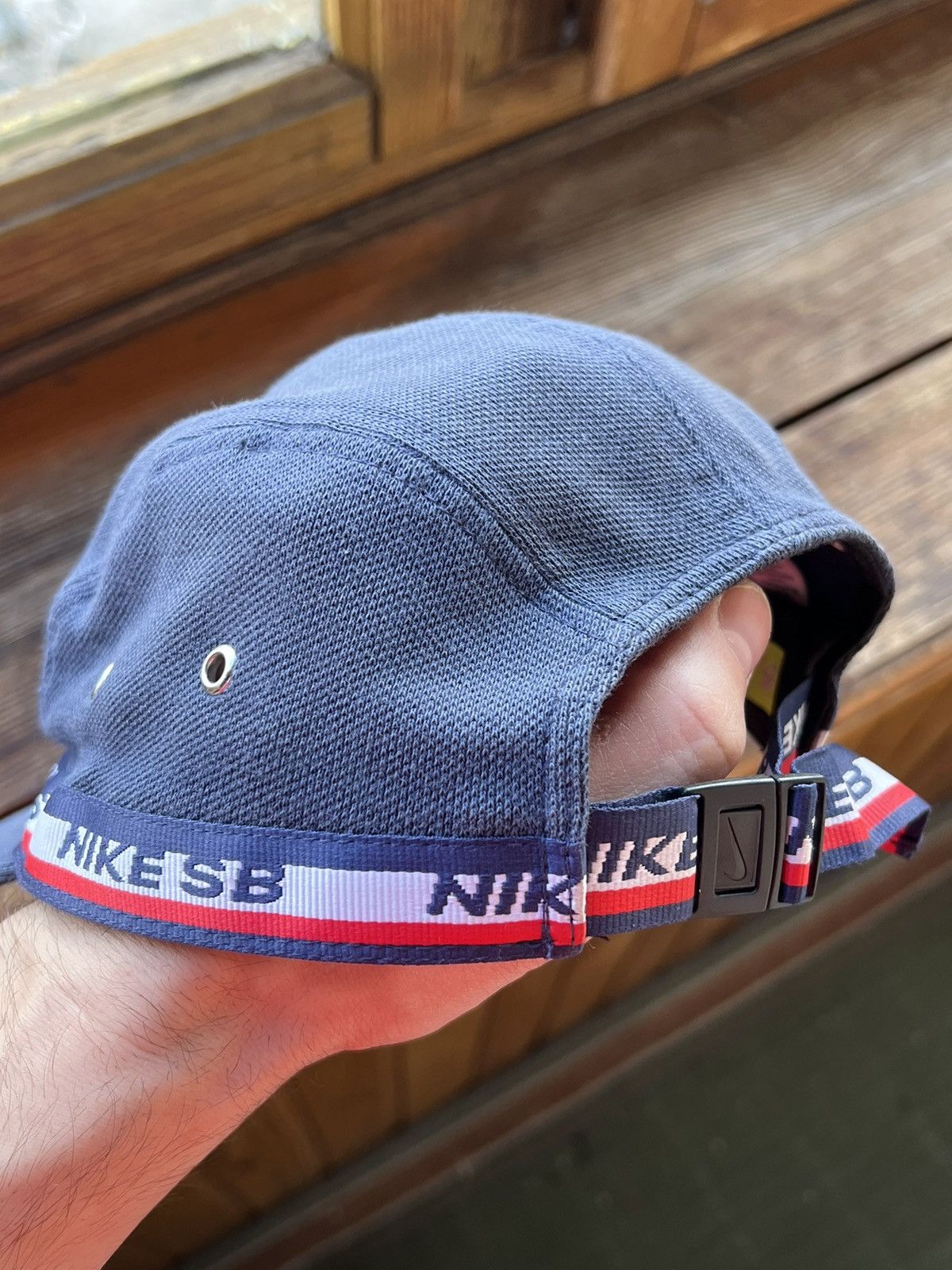 Nike SB Vintage Five panel Hat Nike distressed Y2K Cap Size ONE SIZE - 6 Thumbnail