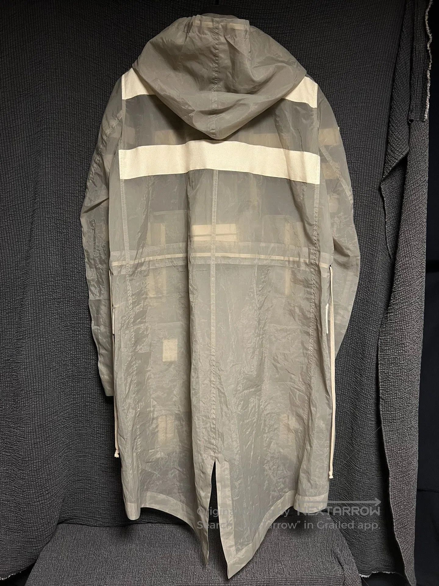 Rick Owens rick owens sheer tail coat with straps. Size US L / EU 52-54 / 3 - 5 Thumbnail