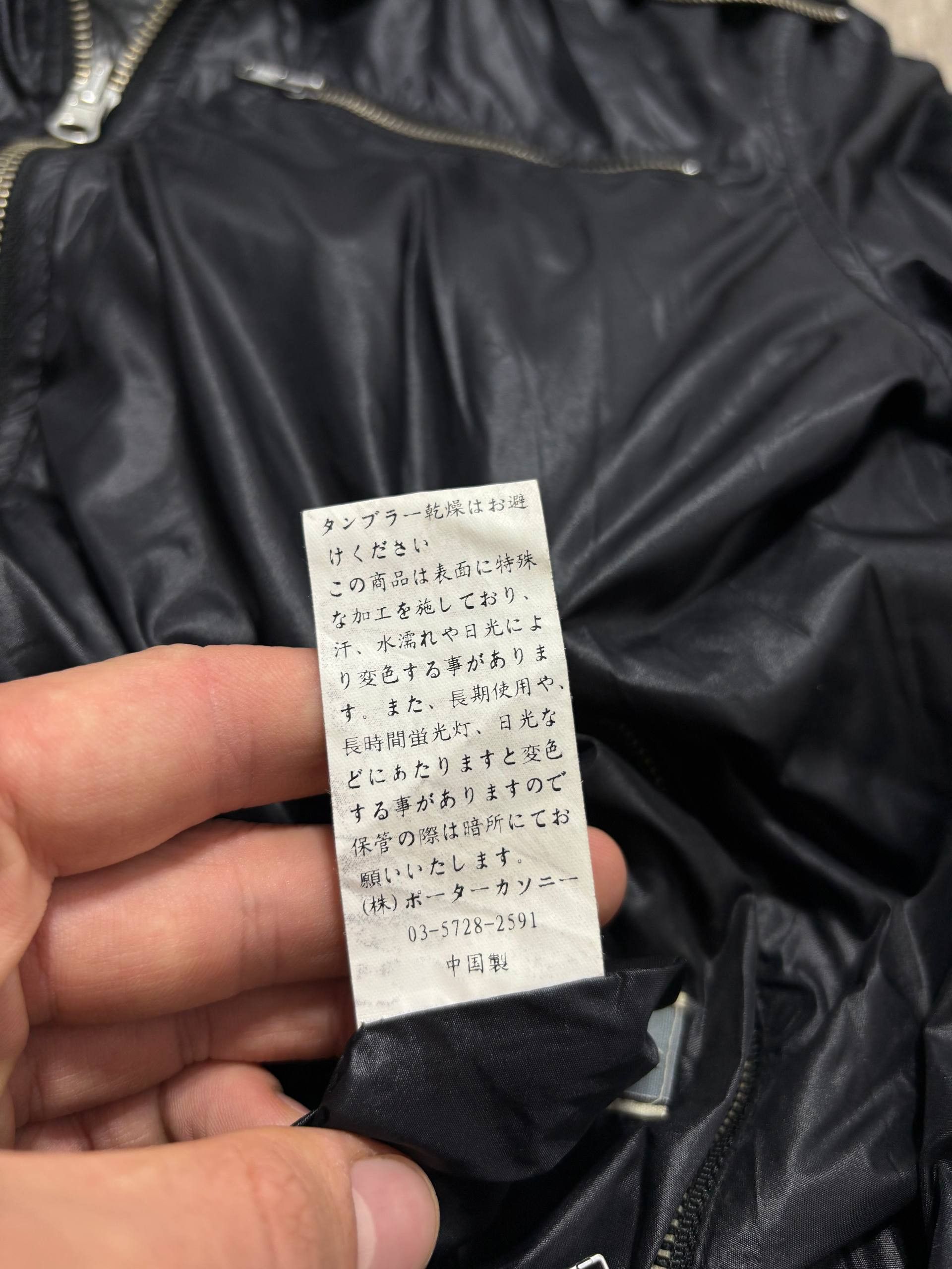 Japanese Brand CAP-C Utility Black Shiny Nylon Cropped Puffer Jacket M Size US S / EU 44-46 / 1 - 9 Thumbnail