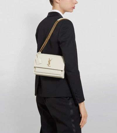 Saint Laurent Paris o1b1hav110724 Size: OS / Sunset Top Handle Bag in Soft Cream Size ONE SIZE - 5 Thumbnail