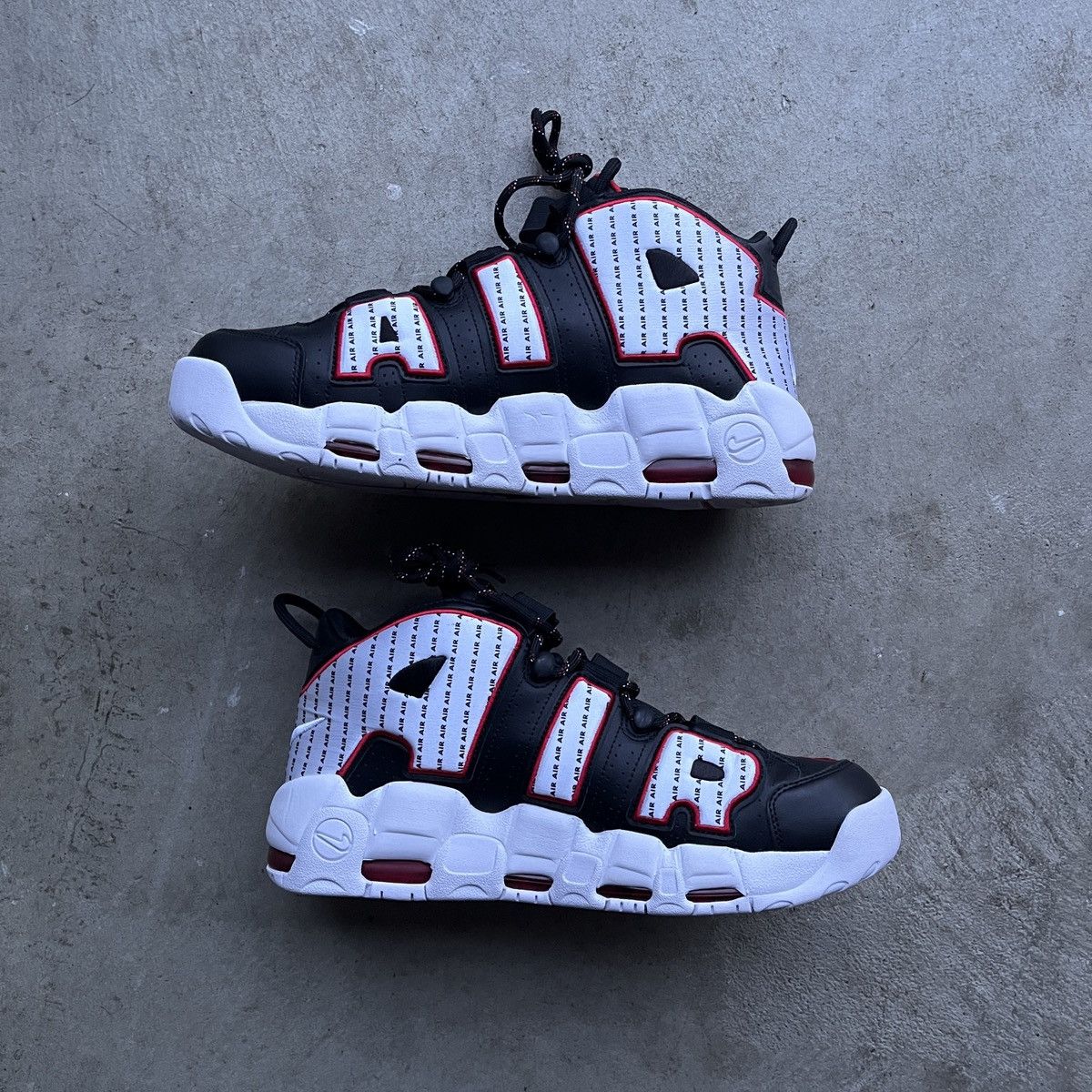 Nike Nike Air More Uptempo Pinstripe Size US 12 / EU 45 - 3 Thumbnail