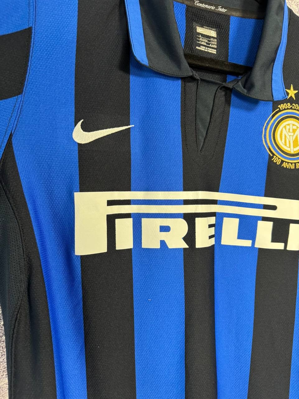 Nike × Vintage Vintage Inter Milan 2007/08 Nike Soccer Jersey Small Size US S / EU 44-46 / 1 - 9 Thumbnail