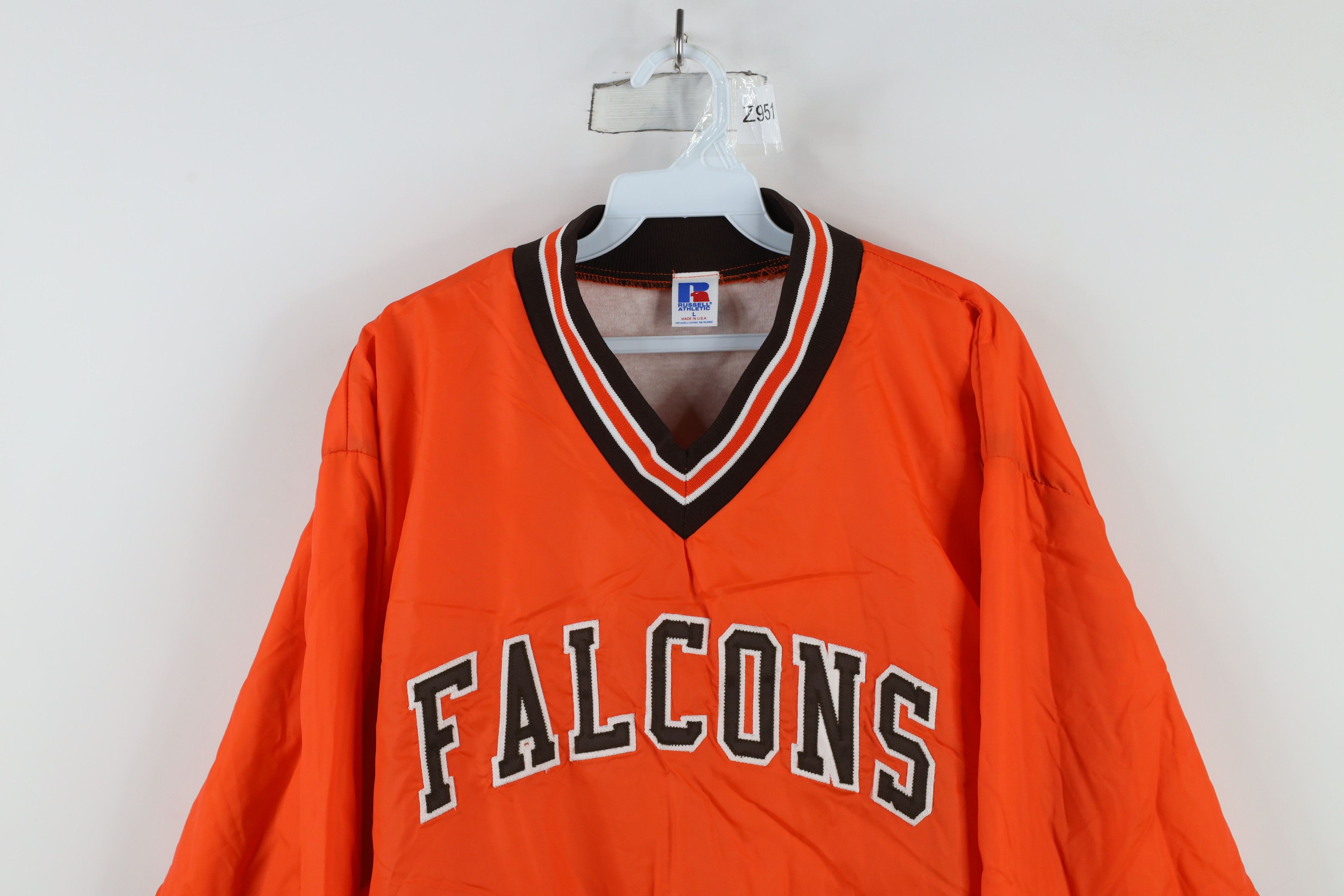 Russell Athletic × Vintage Vintage 90s Russell Athletic Green State University Jacket Size US L / EU 52-54 / 3 - 2 Thumbnail