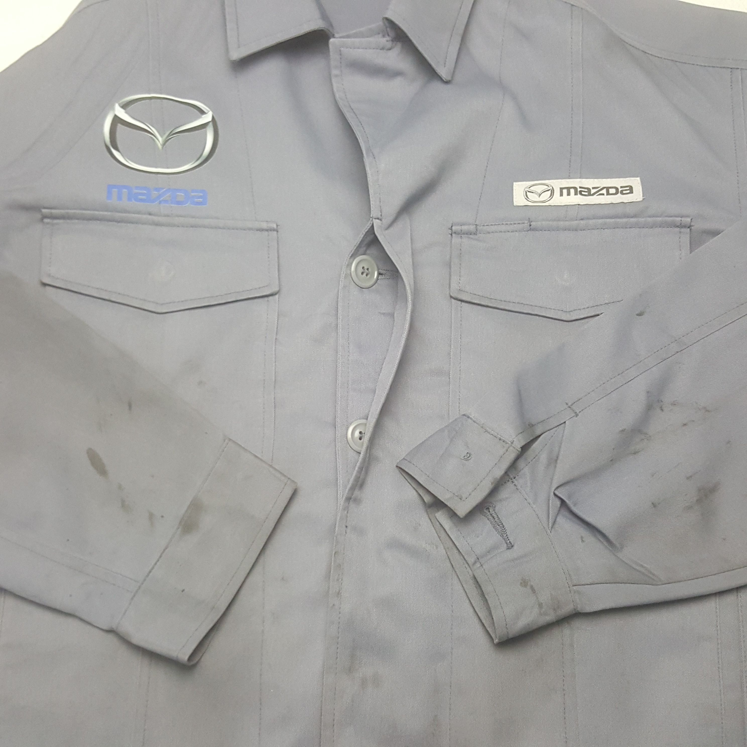 Japanese Brand × Vintage Vintage Mazda Japanese Rally Team Custom Art Jacket Size US L / EU 52-54 / 3 - 6 Thumbnail