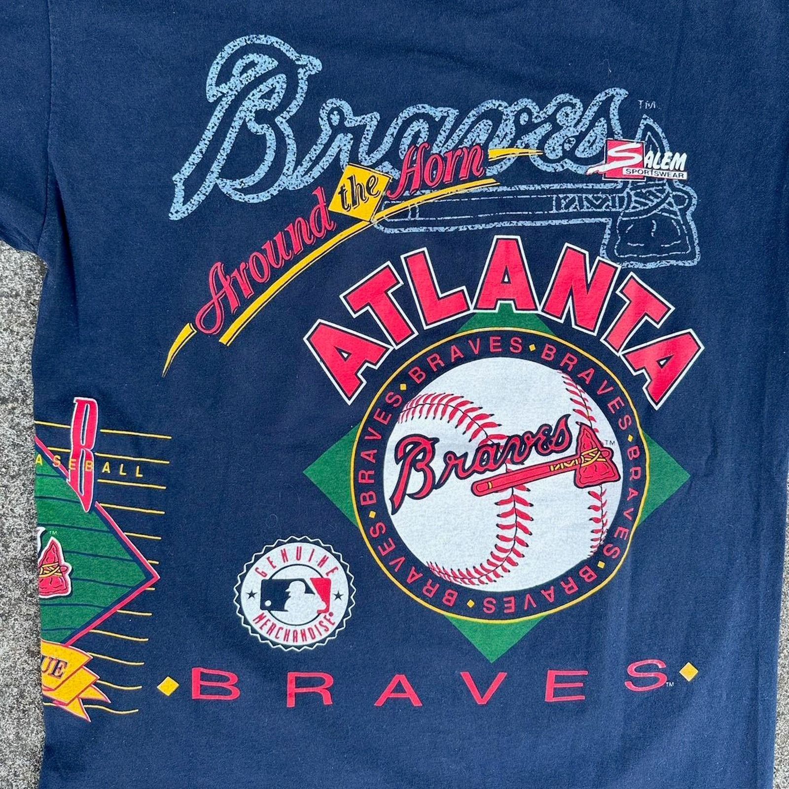Salem Sportswear Insane atlanta braves wrap around Size US XL / EU 56 / 4 - 3 Thumbnail