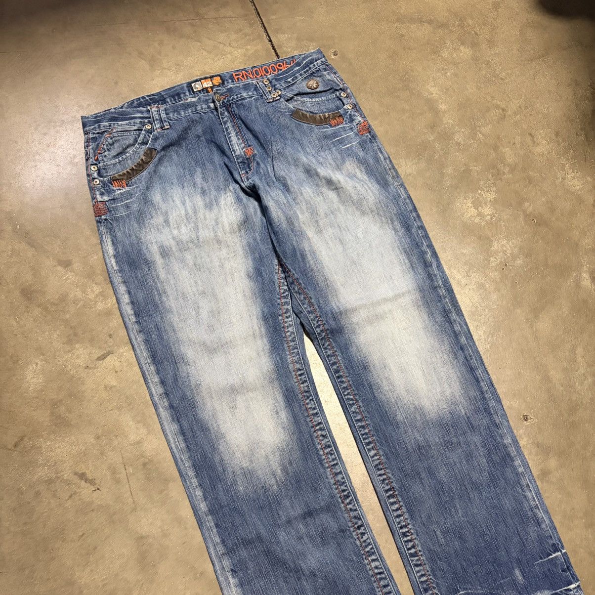 Akademiks Vintage Akademiks Denim Jeans Wide Leg Baggy Skater Y2K JNCO Size US 42 / EU 58 - 10 Thumbnail