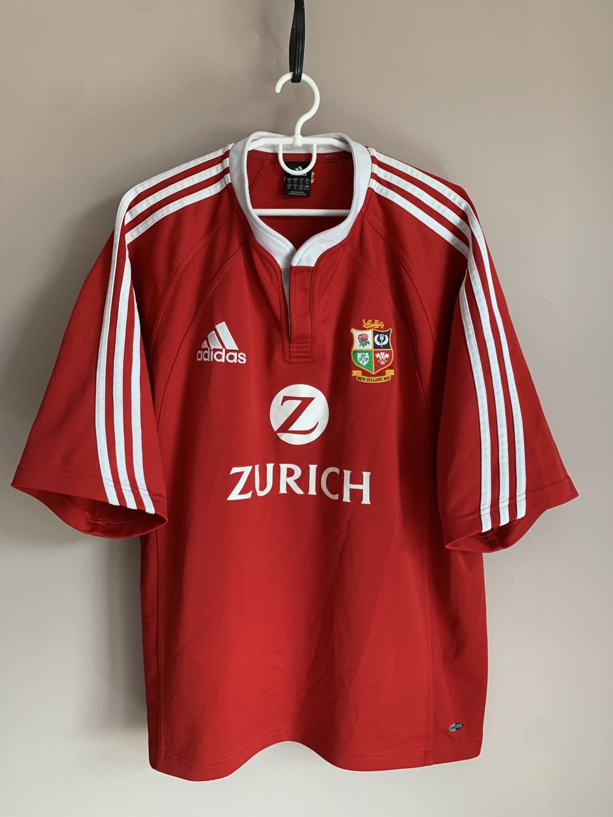 Adidas British and Irish Lions Vintage Rugby Union Shirt Adidas XL Size US XL / EU 56 / 4 - 1 Thumbnail