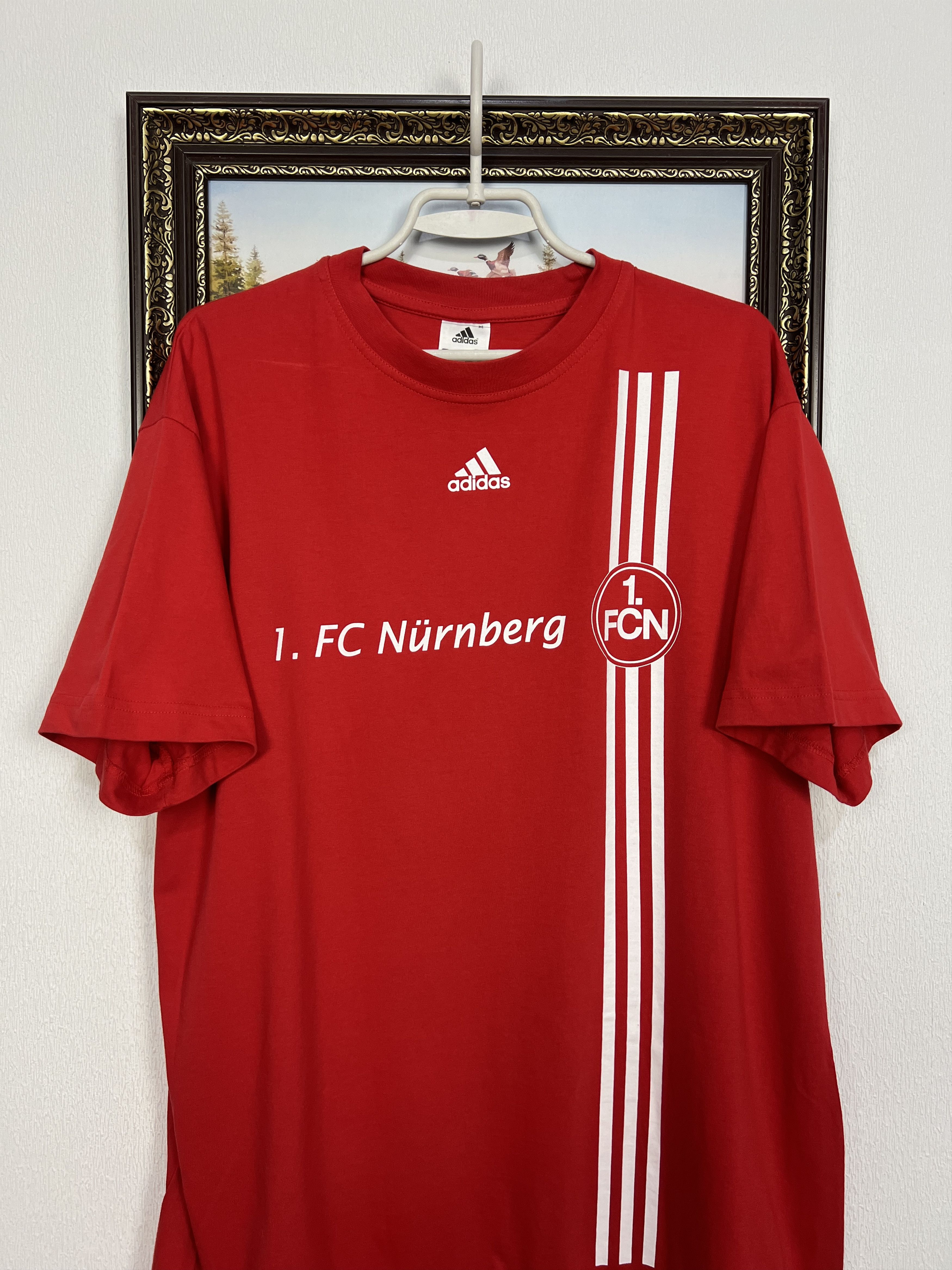 Adidas Vintage 2000's Nurnberg Football Train Shirt Soccer Jersey Size US XL / EU 56 / 4 - 2 Thumbnail