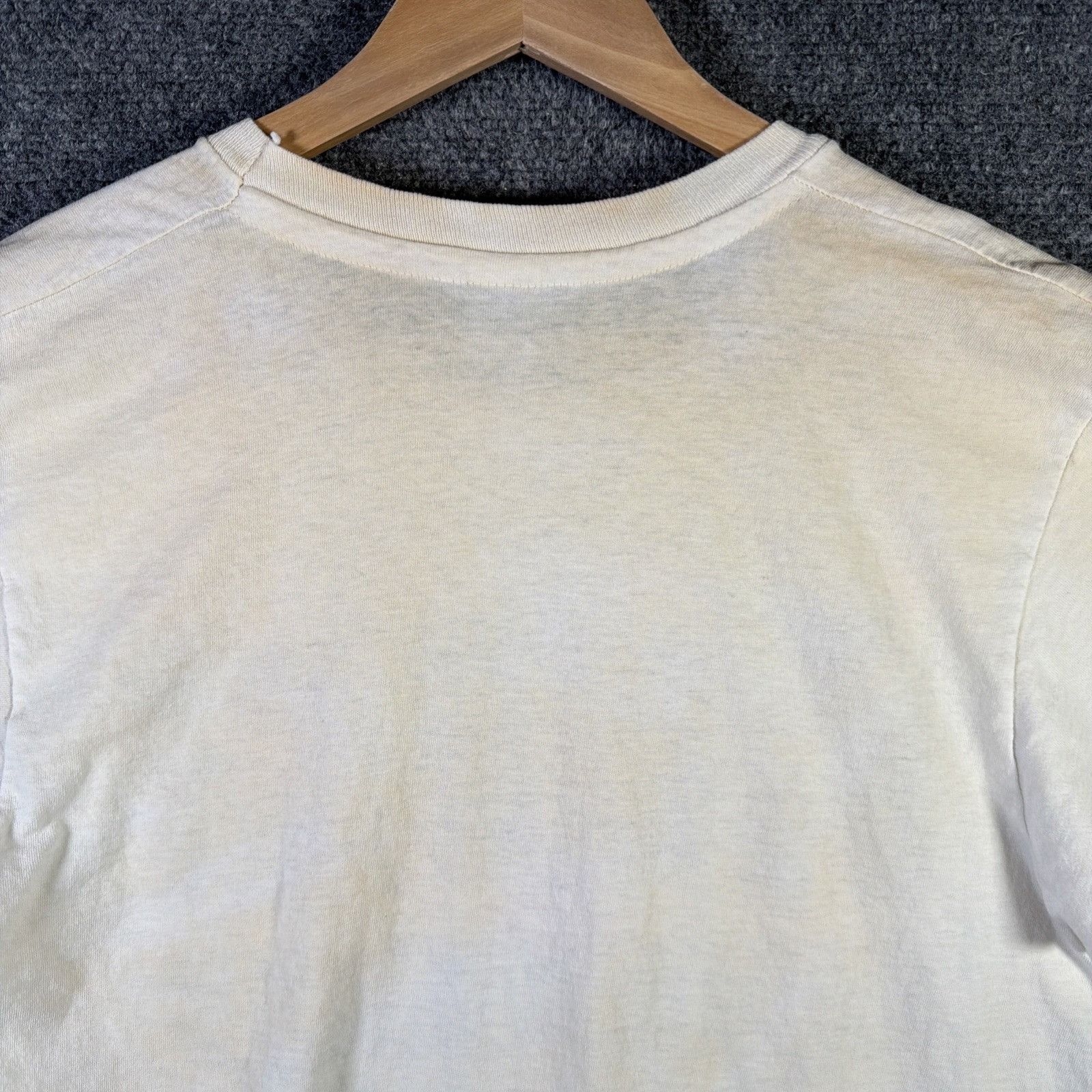 Levi's Vintage Levis Shirt Mens Large White 70s Hanes Promo Denim Size US L / EU 52-54 / 3 - 7 Thumbnail