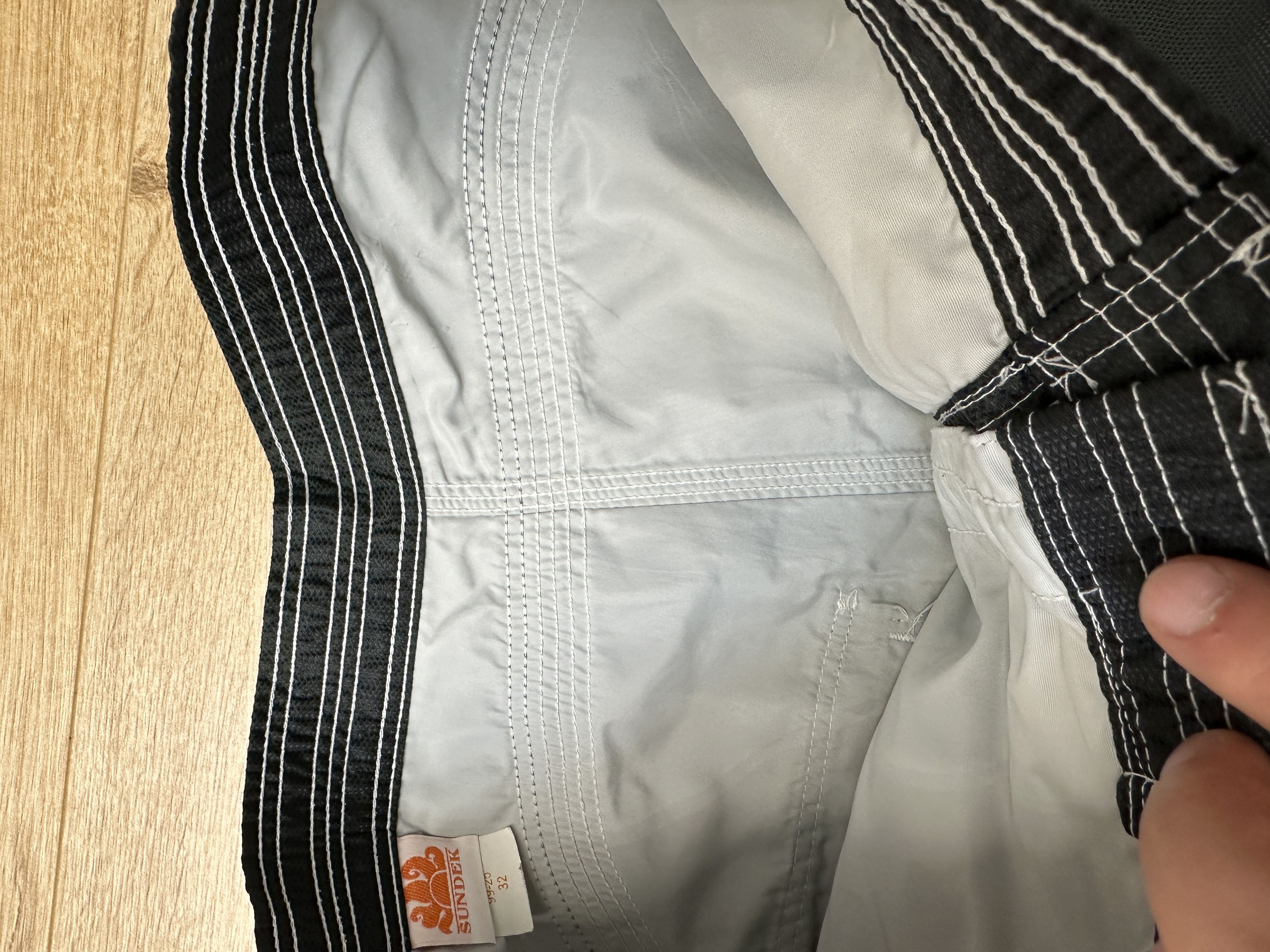 Sundek Rainbow Sundek 32 Swim Shorts Knit Textured Striped Size 32 Size US 32 / EU 48 - 8 Thumbnail
