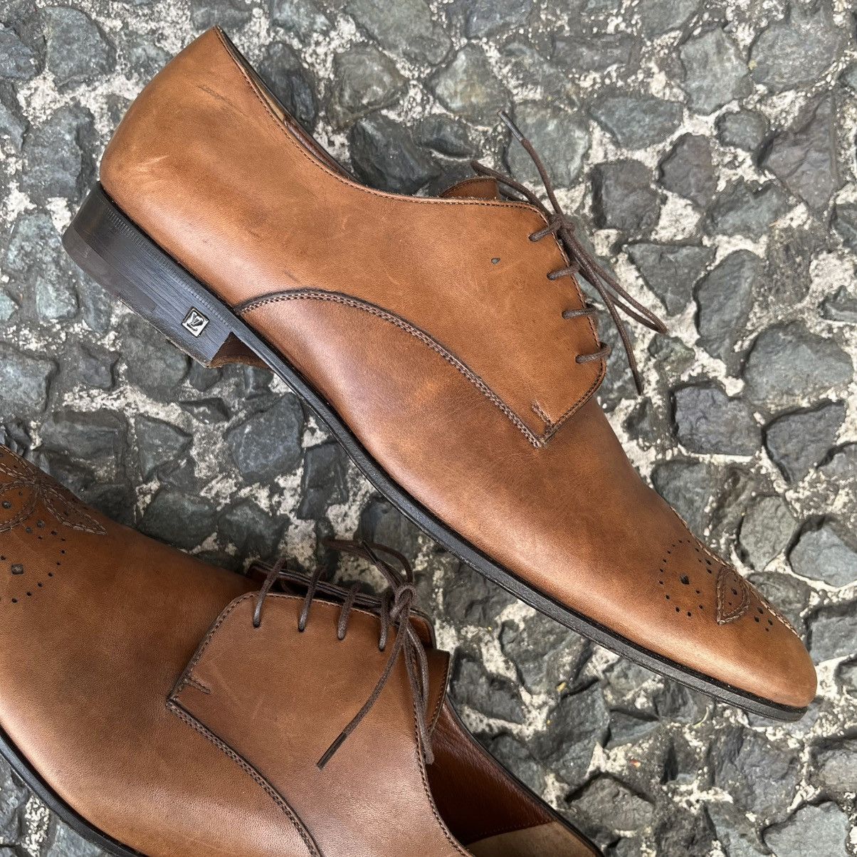 Louis Vuitton Louis Vuitton Mayflower Derby Shoes Size US 8 / EU 41 - 7 Thumbnail