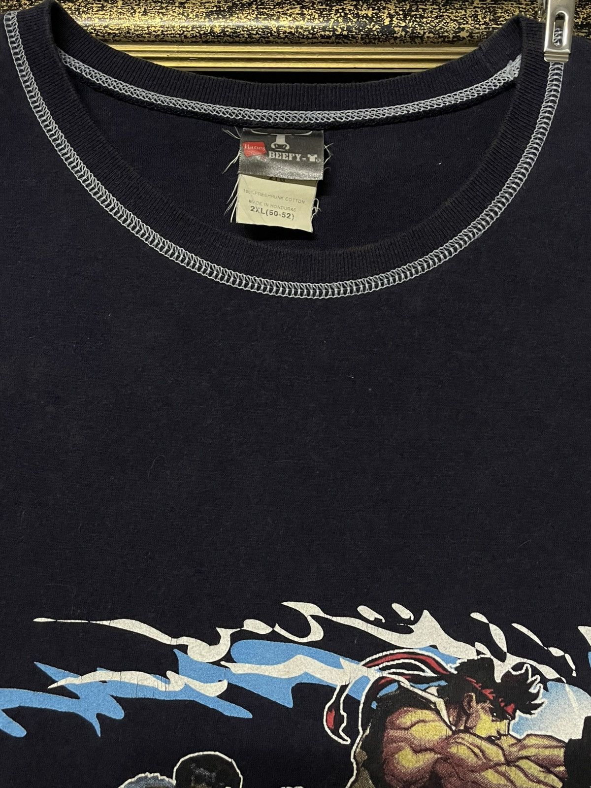 Vintage Vintage Super Street Fighter II Turbo Hd Remix Graphic Tee Size US XL / EU 56 / 4 - 7 Thumbnail