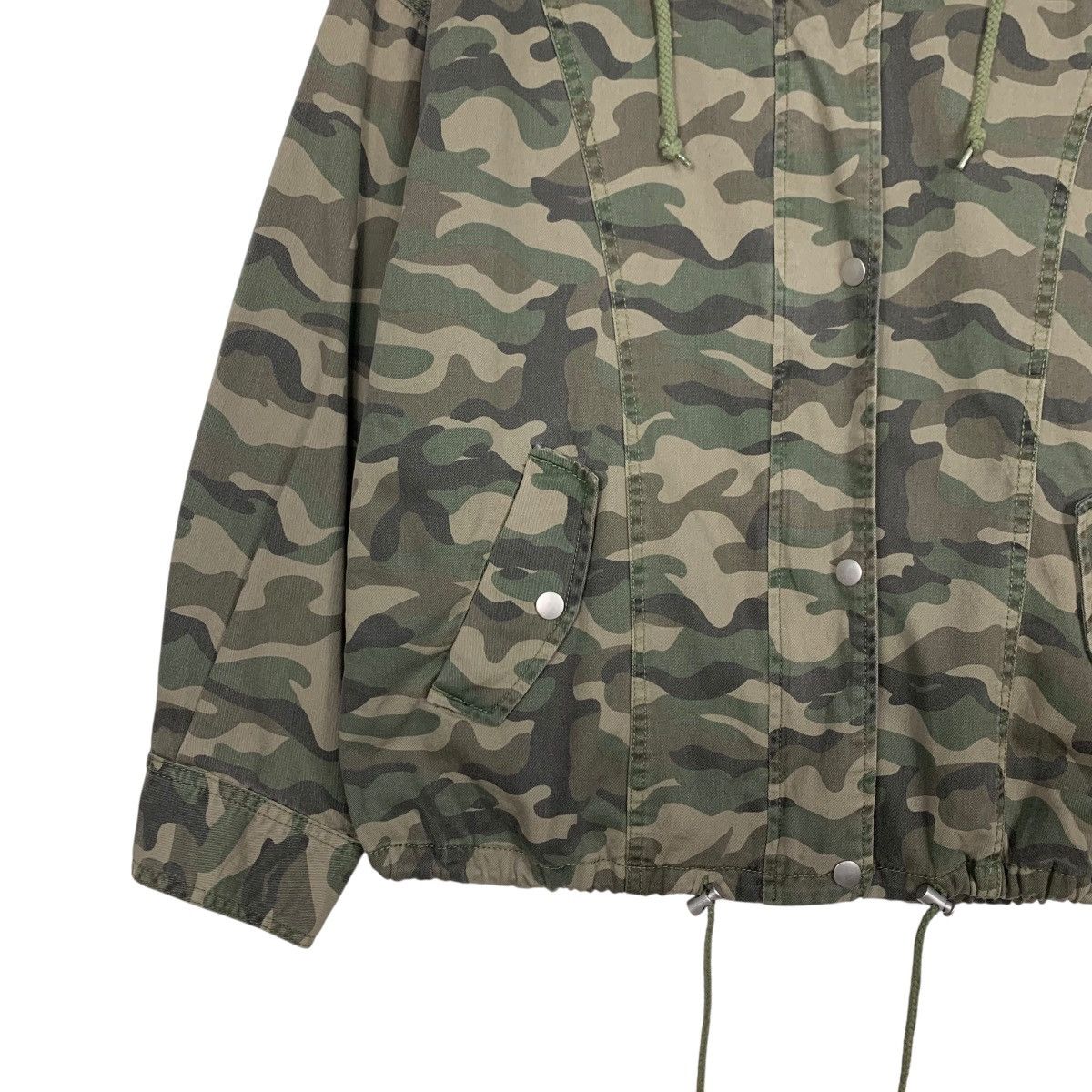 Japanese Brand COLONY 2139 Jungle Camo Hoodie Jacket Parka #2415-C108 Size US S / EU 44-46 / 1 - 3 Thumbnail