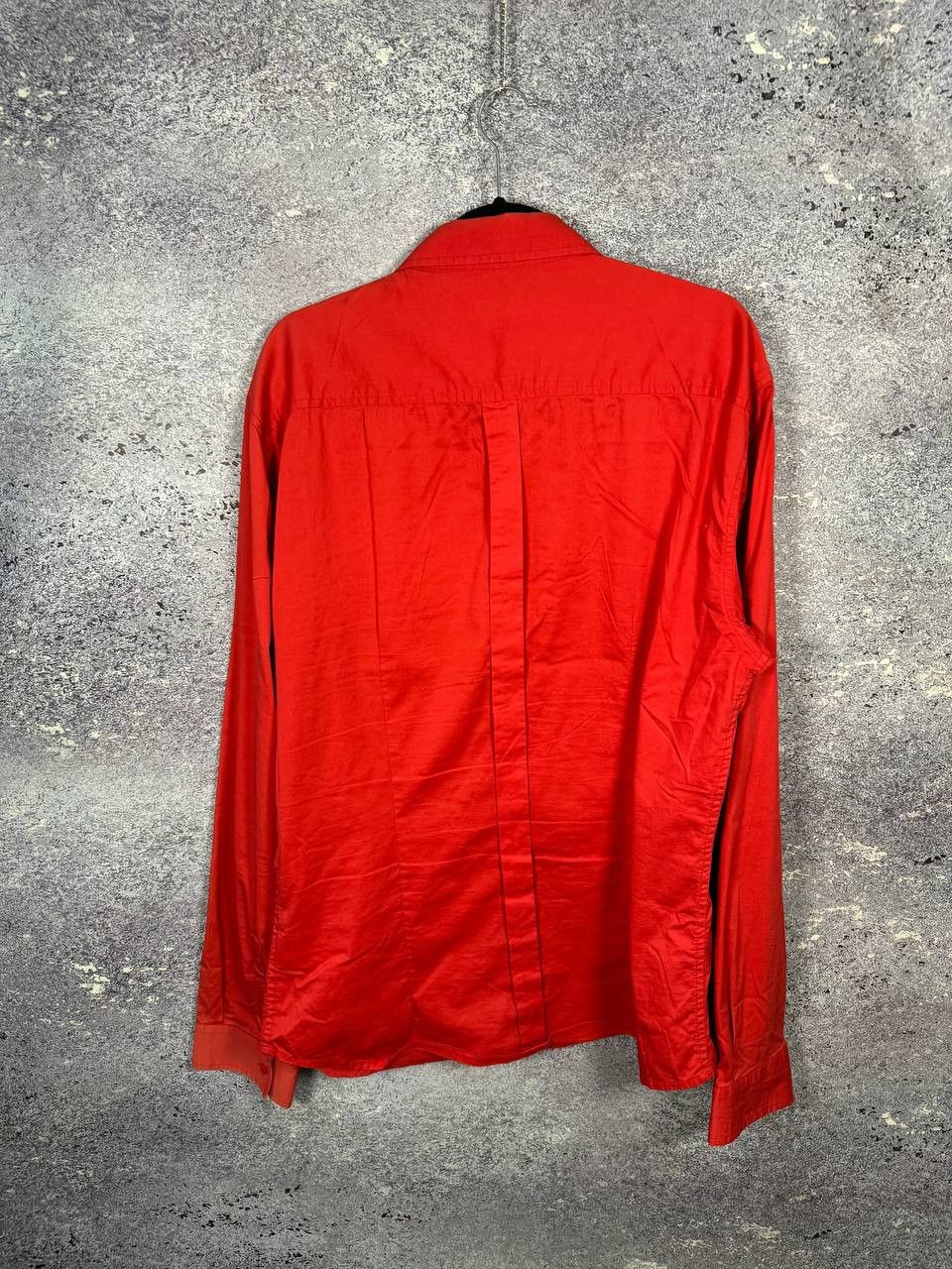 Versace 90's Vintage Versace Classic Red Shirt Button Up 2XL size Size US XXL / EU 58 / 5 - 12 Thumbnail